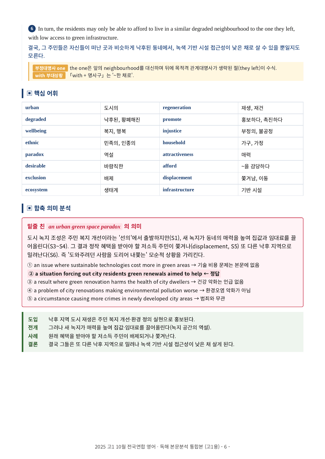 2025년 고1 10월 모의고사 본문분석 (20-40번)_preview_undefined