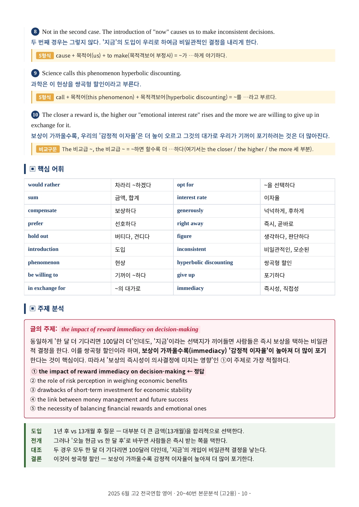 2025년 고2 6월 모의고사 본문분석 (20-40번)_preview_undefined
