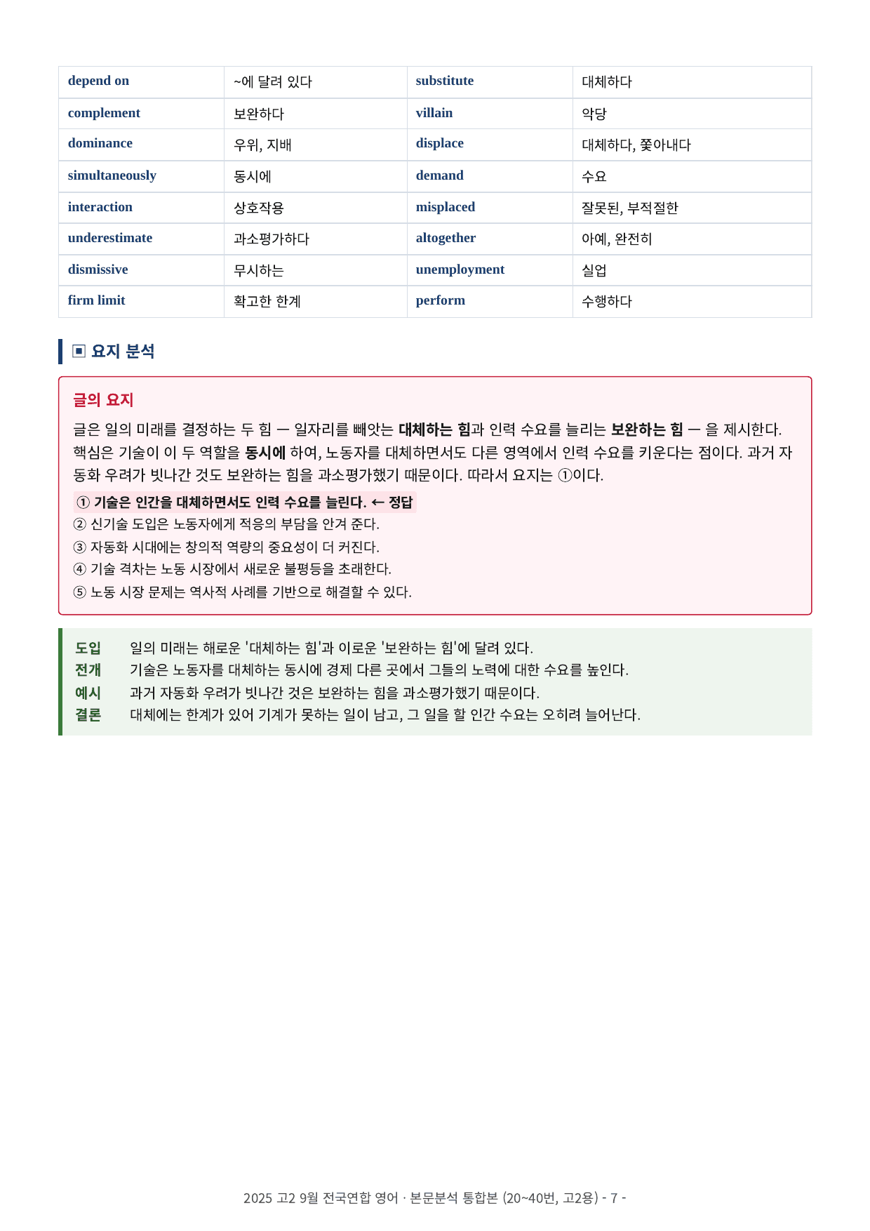2025년 고2 9월 모의고사 본문분석 (20-40번)_preview_undefined