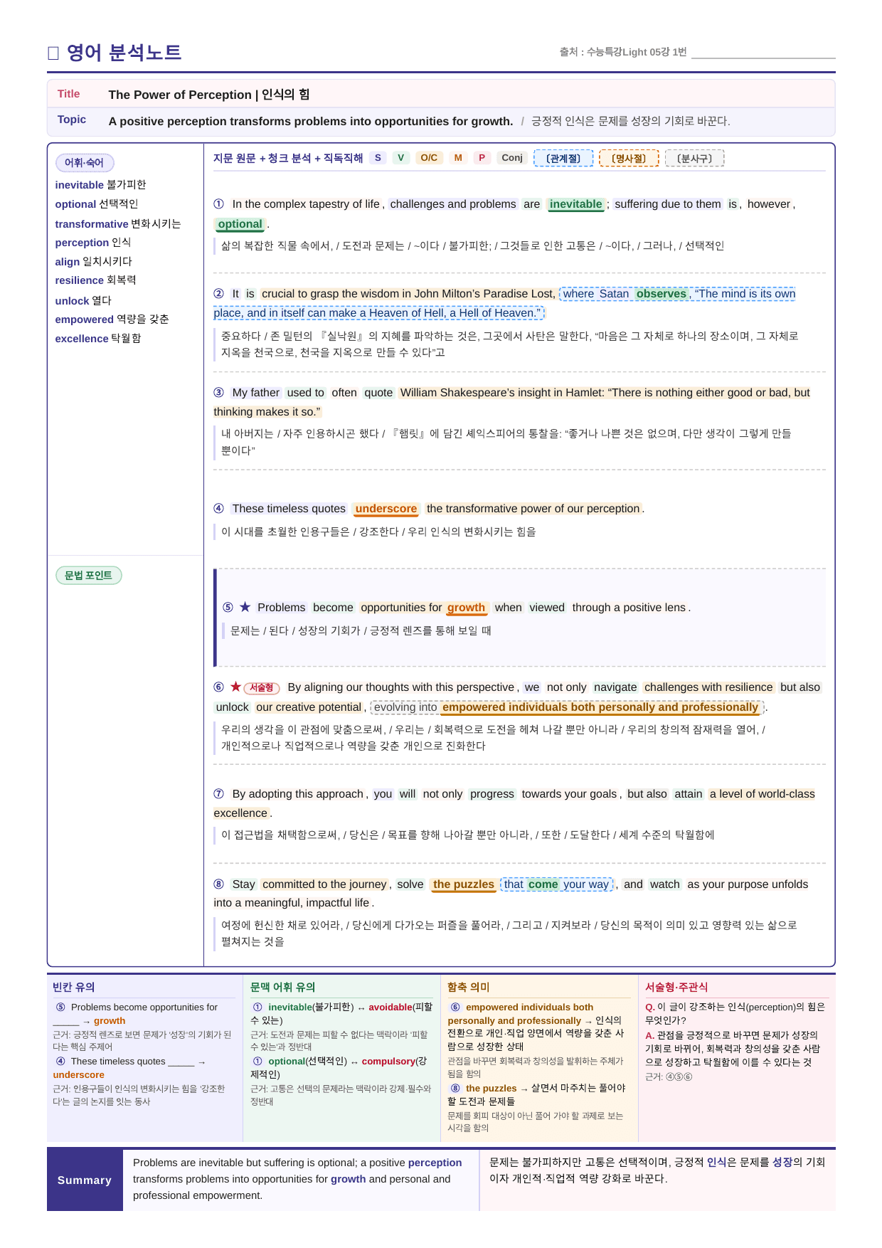 수능특강 Light 영어독해연습 05강_분석노트와 워크북(수업용자료)_preview_undefined