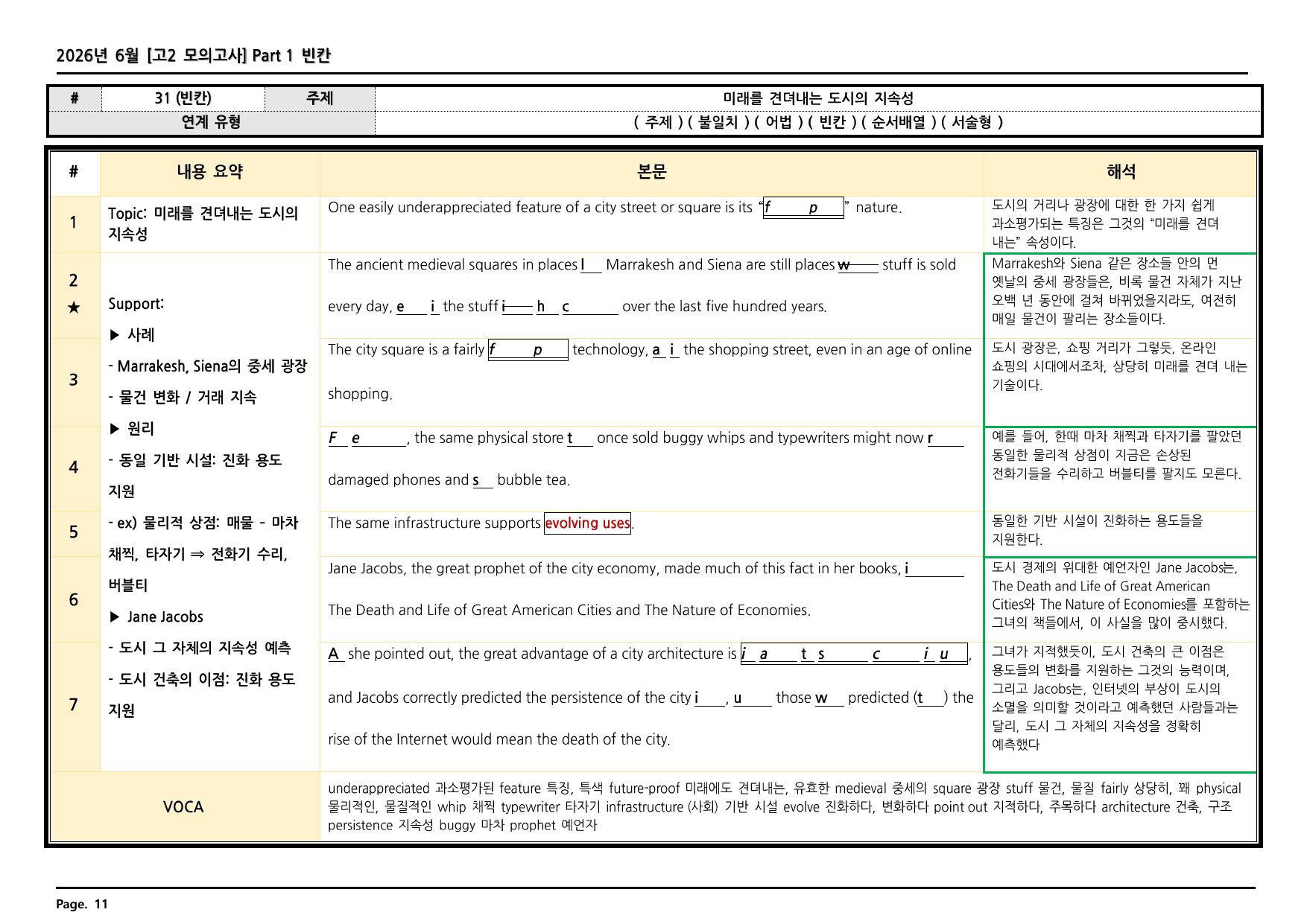 2026년 6월 고2 모의고사 깔끔한 분석과 완벽한 테스트 168페이지_preview_undefined