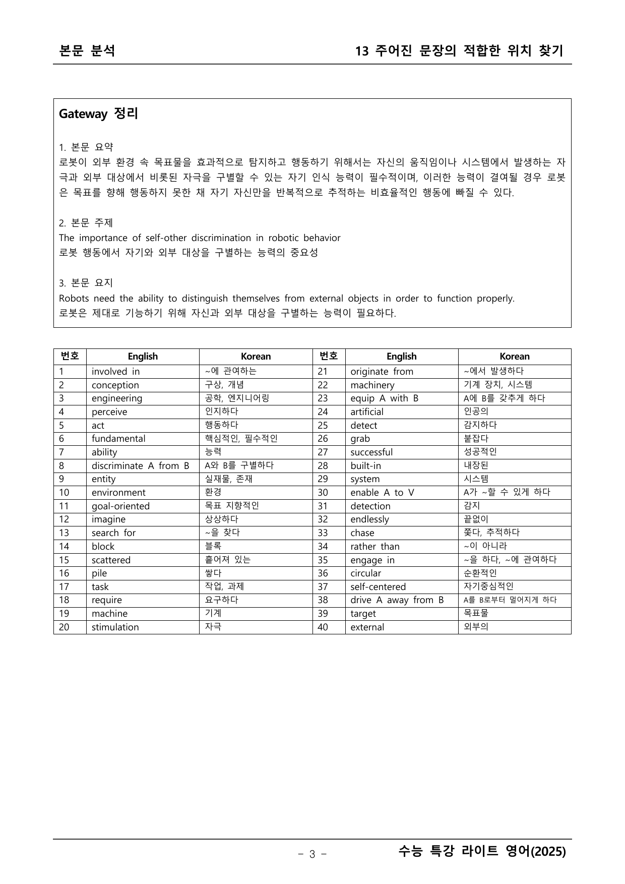 수능특강 라이트 영어 13단원 본문학습_preview_undefined