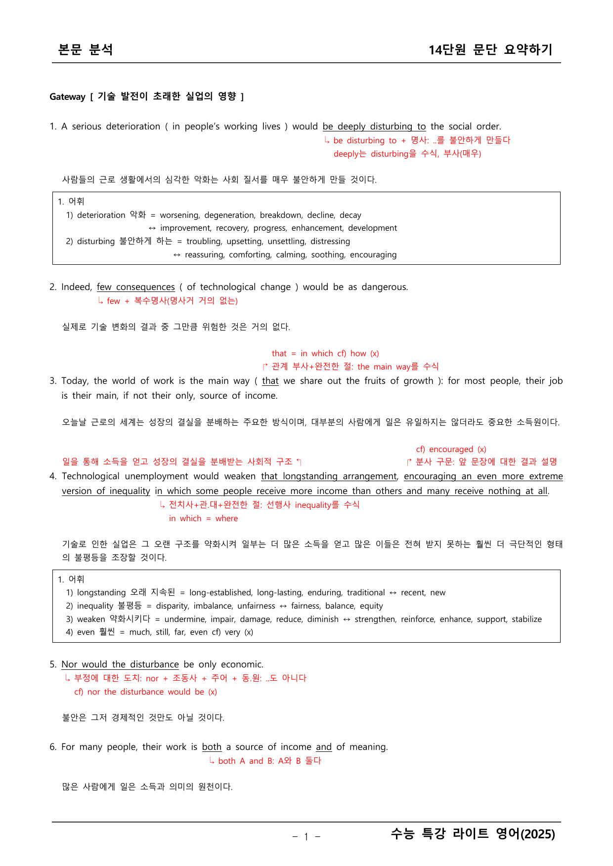 수능특강 라이트 영어 14단원 본문학습_preview_undefined