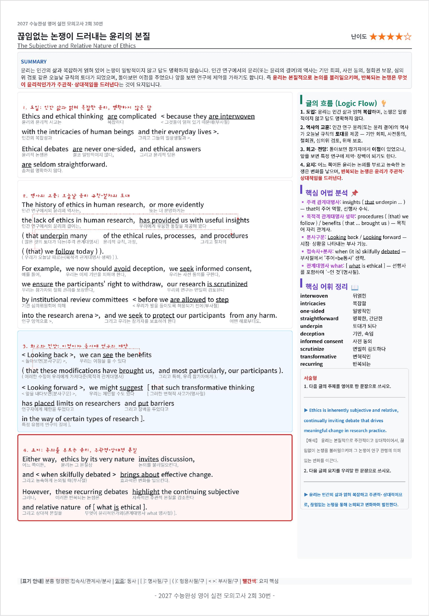 2027 수능완성 영어 실전 모의고사 2회 킹스분석_preview_undefined