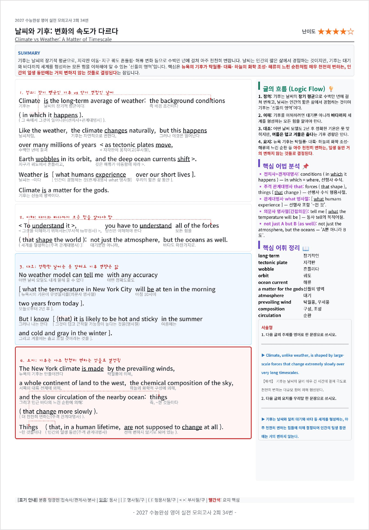 2027 수능완성 영어 실전 모의고사 2회 킹스분석_preview_undefined