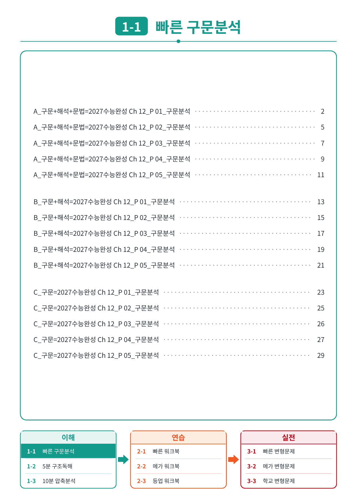 1-1번=빠른 구문분석=2027수능완성 Ch 12(보너스 자료)_preview_undefined
