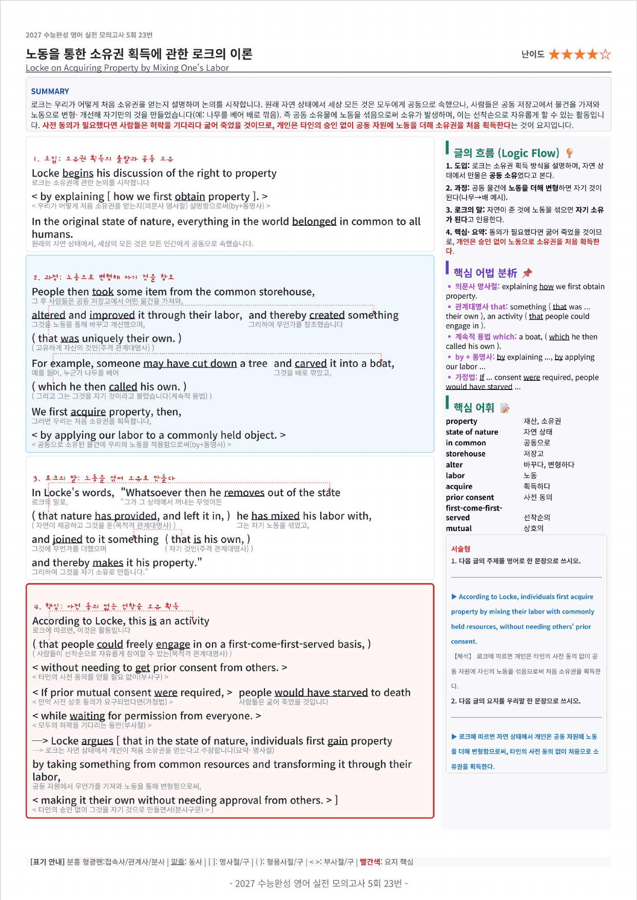 2027 수능완성 영어 실전 모의고사 5회 킹스분석_preview_undefined