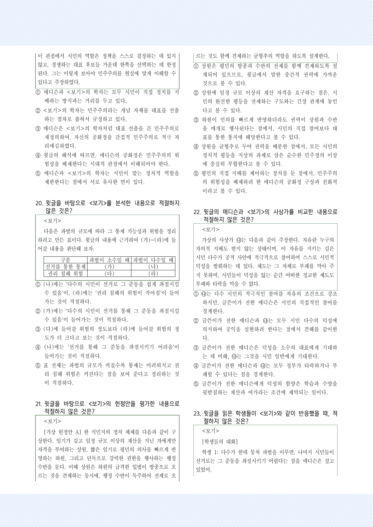 사회문화12. 민주정과 공화정 30제 2_preview_undefined