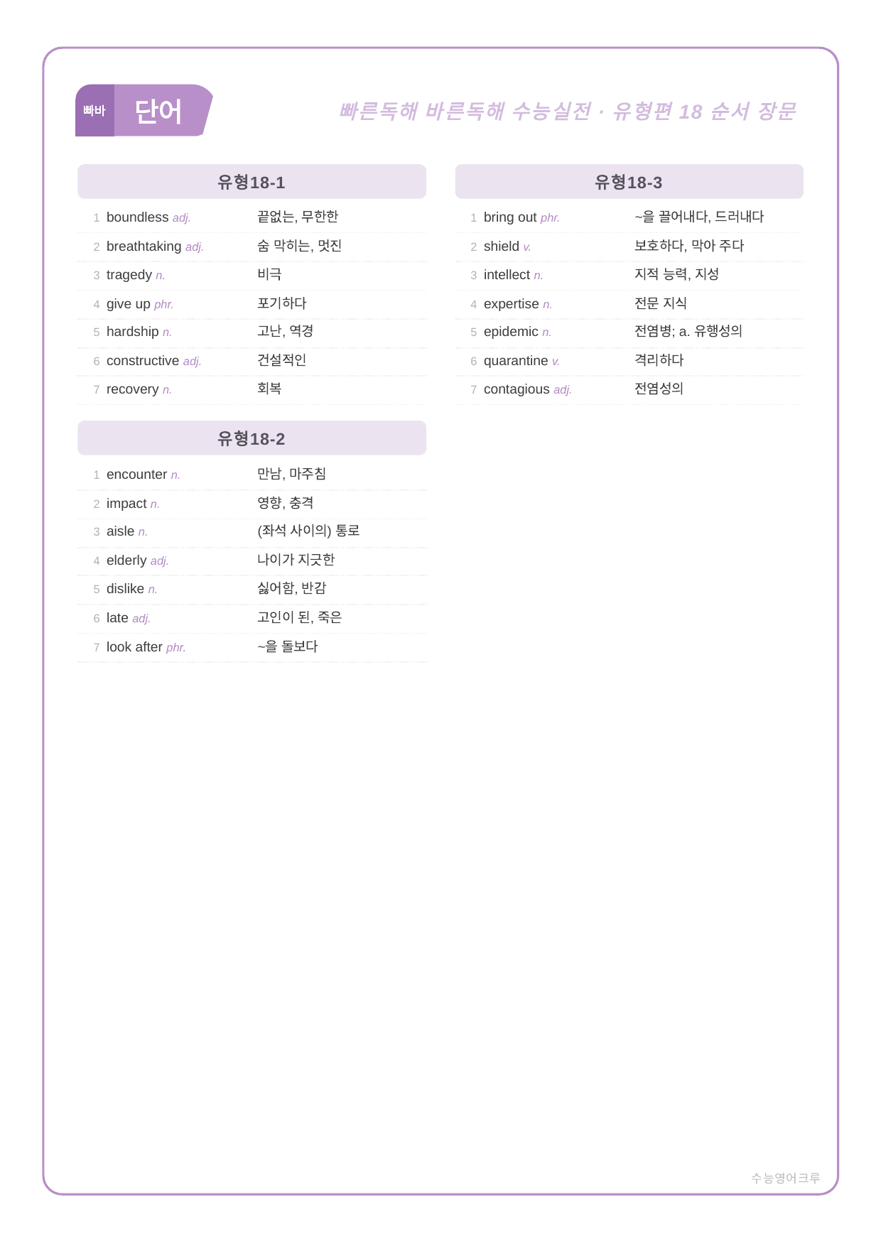 빠른독해바른독해_실전_유형18강_분석노트 및 워크북(수업용자료)_preview_undefined