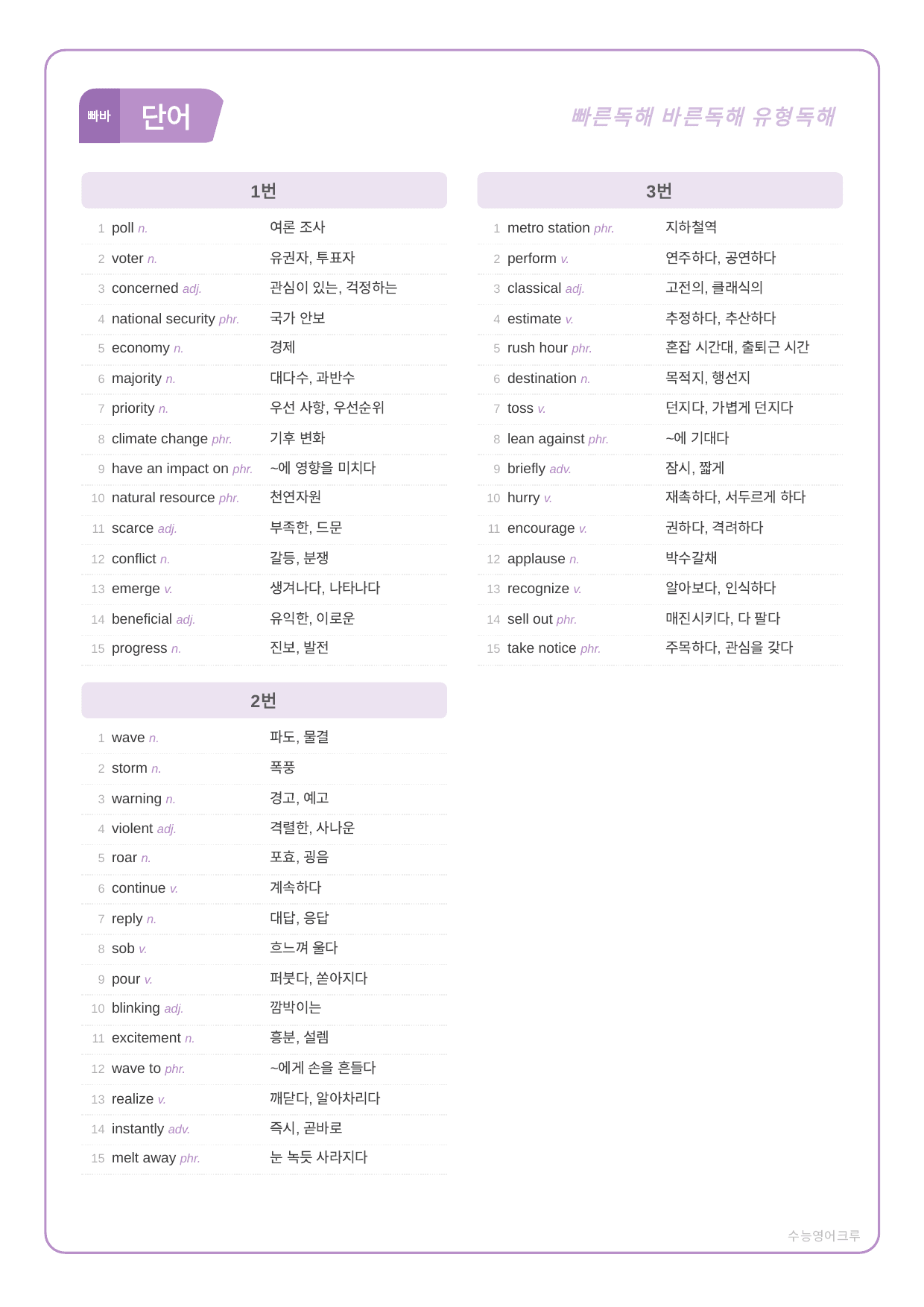 빠바_유형독해_Mini Test-05_분석노트 및 워크북(수업용자료)_preview_undefined