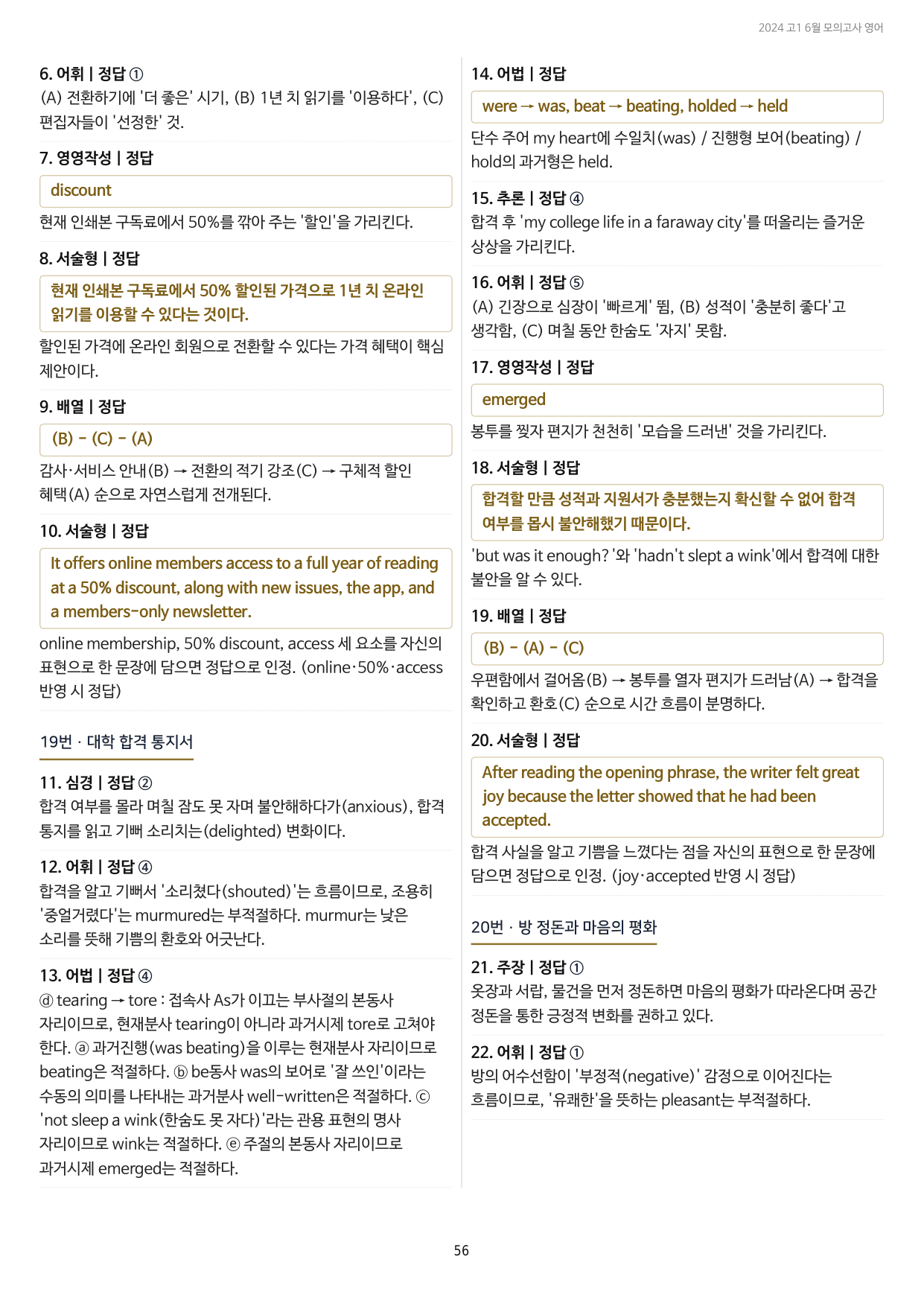 2024년 고1 6월 모의고사 내신 최적화 실전 변형문제 286제_preview_undefined