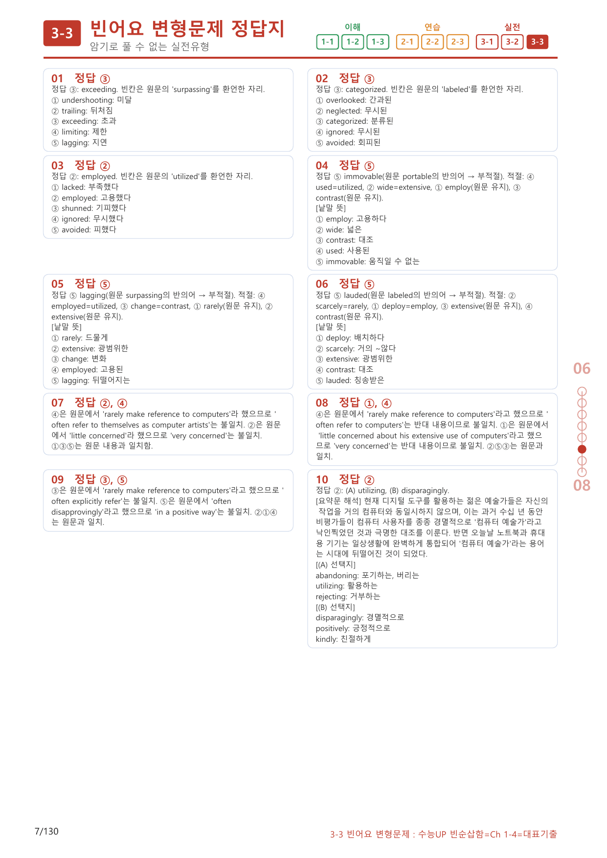 3-3번_수능 1Up_빈순삽함_Ch 1-4_120제(보너스 자료)_preview_undefined