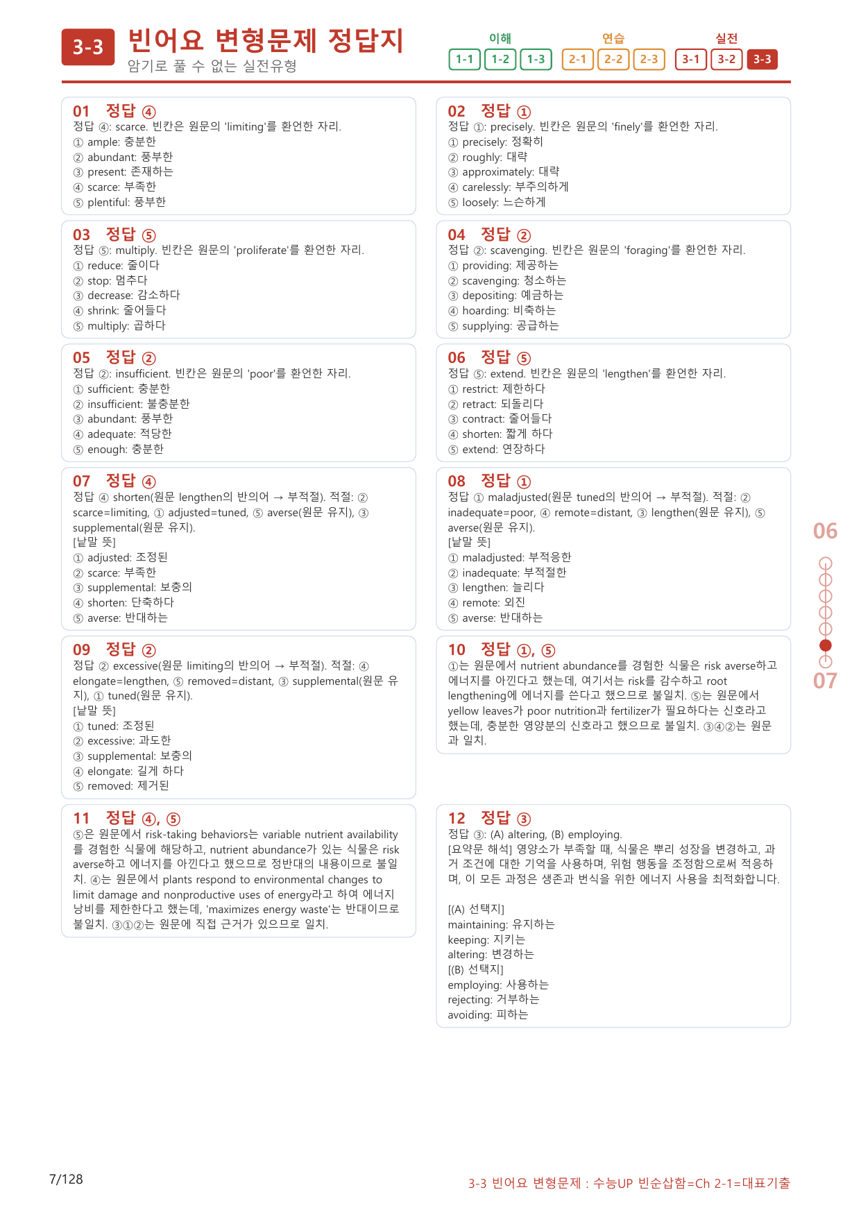 3-3번_수능 1Up_빈순삽함_Ch 2-1_120제(보너스 자료)_preview_undefined