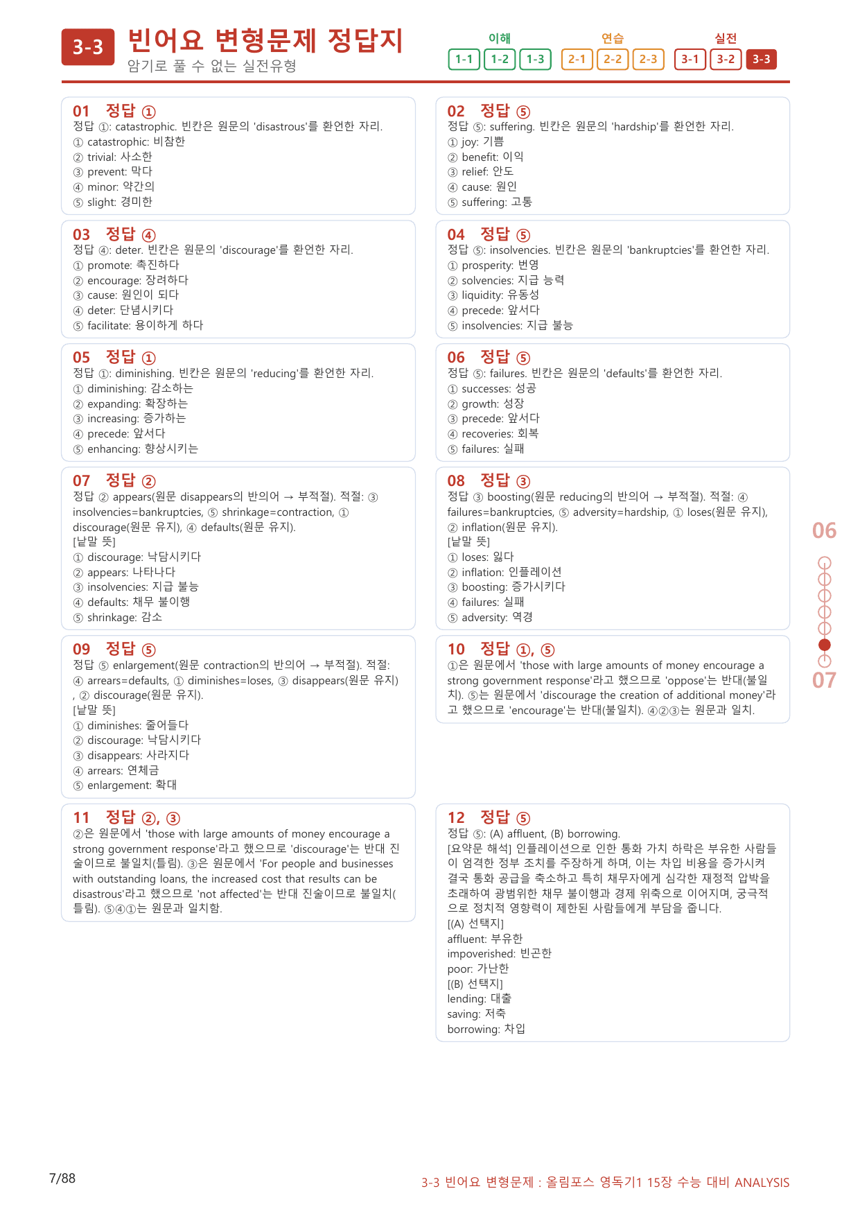 3-3번_올림포스_영어독해의 기본1_Unit 15_80제(보너스 자료)_preview_undefined