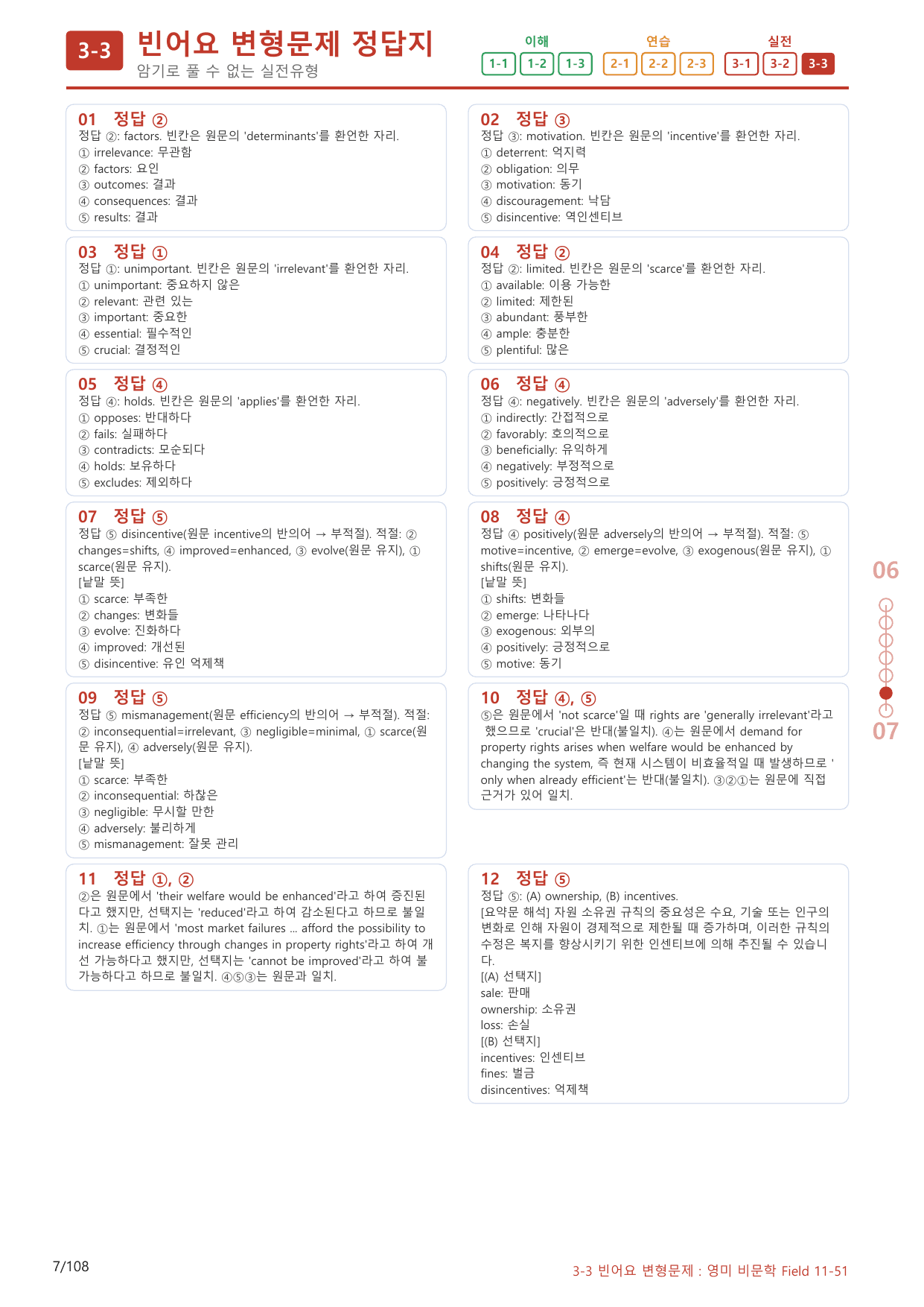 3-3번_고급영문독해_비문학_Field 11_100제(보너스 자료)_preview_undefined