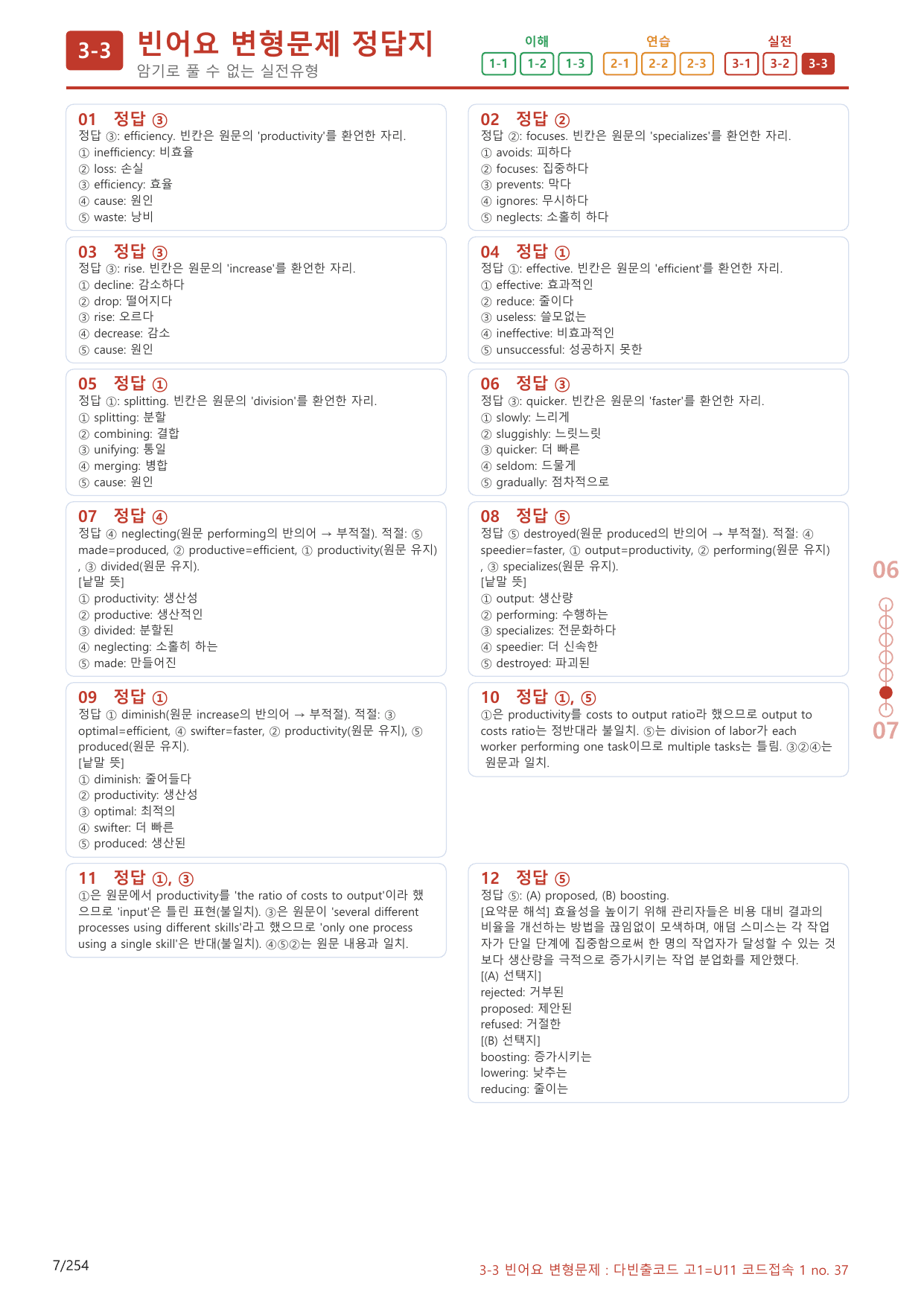 3-3번_다빈출코드_고1_Unit 11_240제(보너스 자료)_preview_undefined