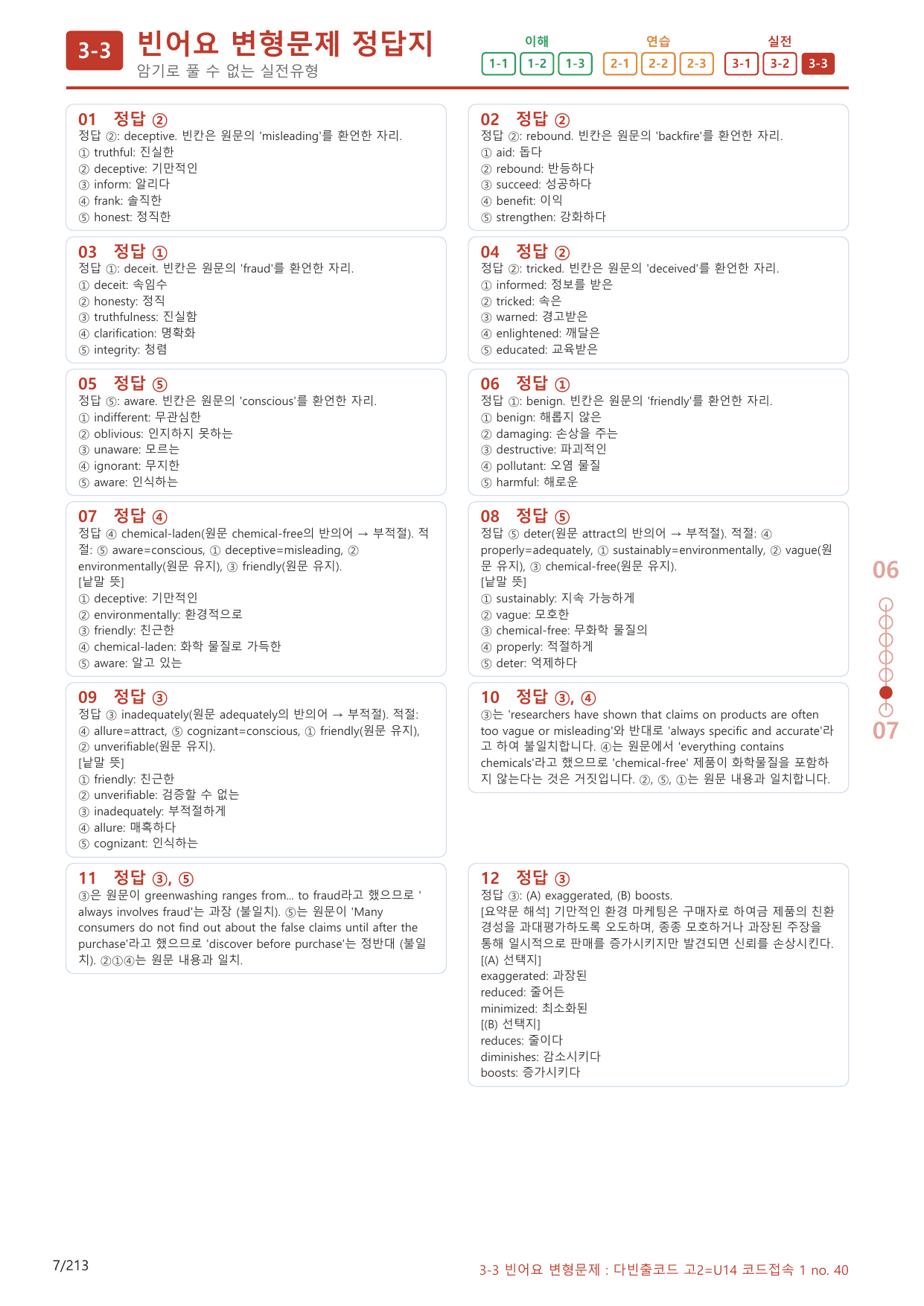 3-3번_다빈출코드_고2_Unit 14_200제(보너스 자료)_preview_undefined