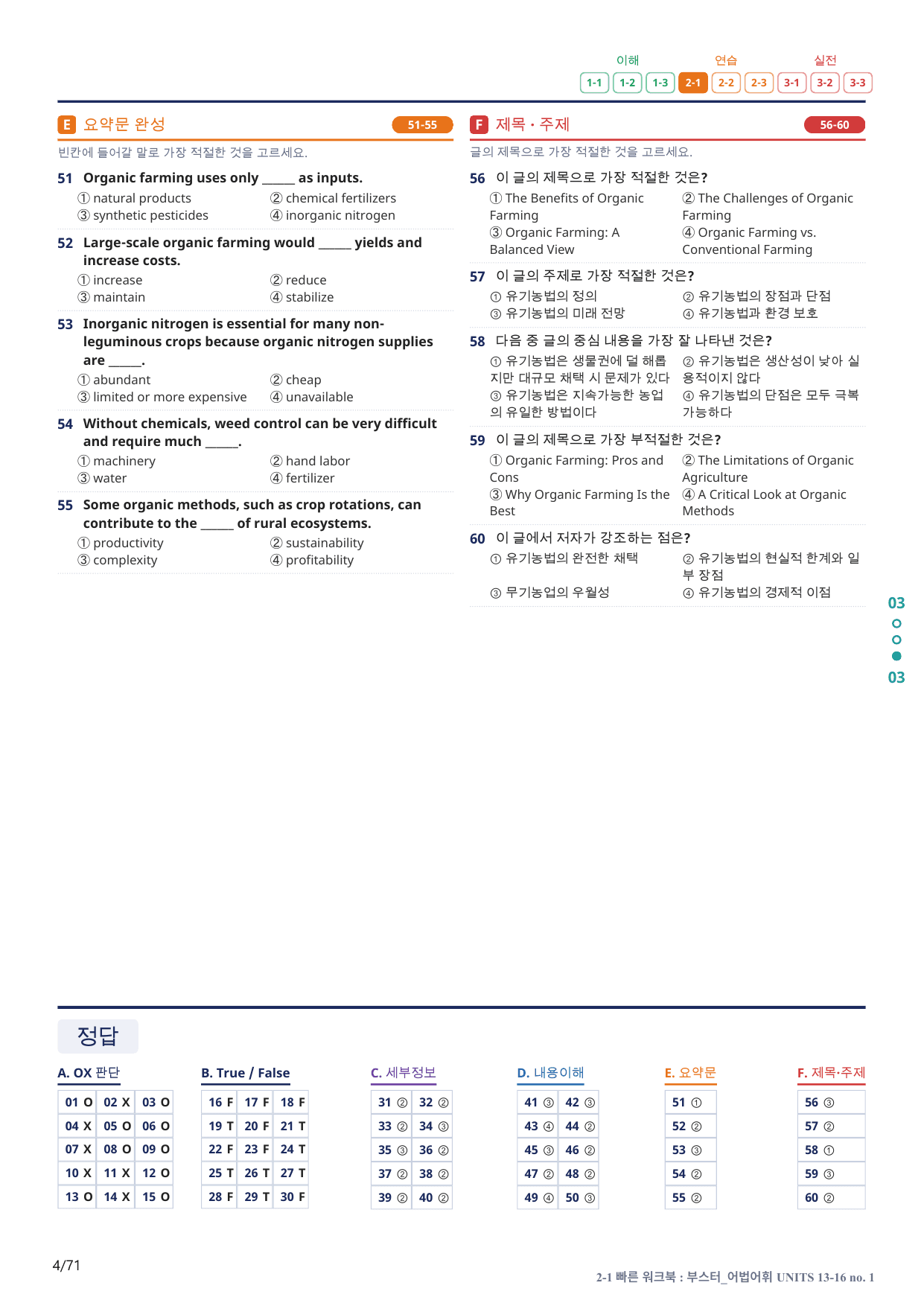 2-1번_부스터_어법어휘_UNITS 13-16_14지문(보너스 자료)_preview_undefined