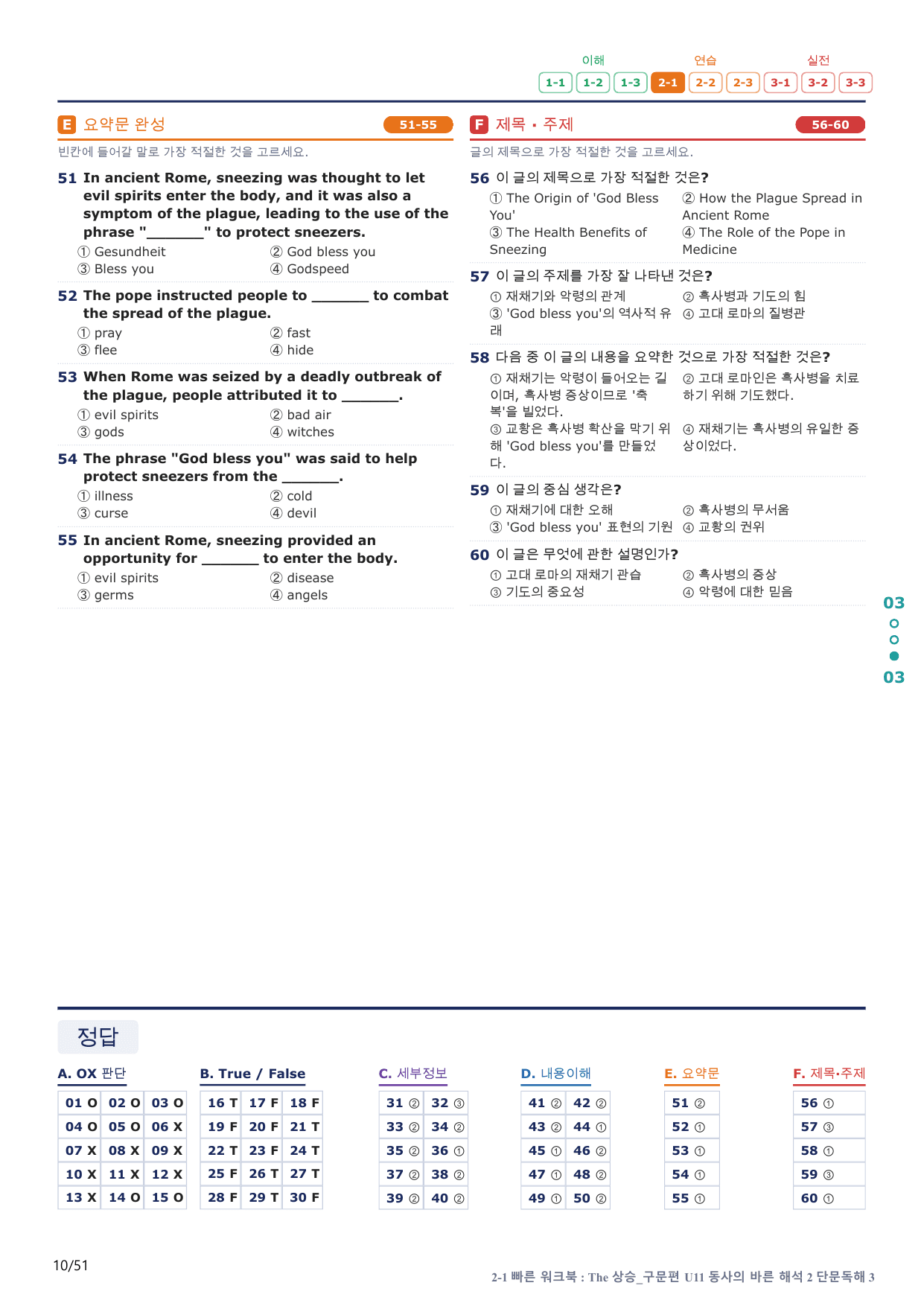 2-1번_The_상승_구문편_U 11_10지문(보너스 자료)_preview_undefined