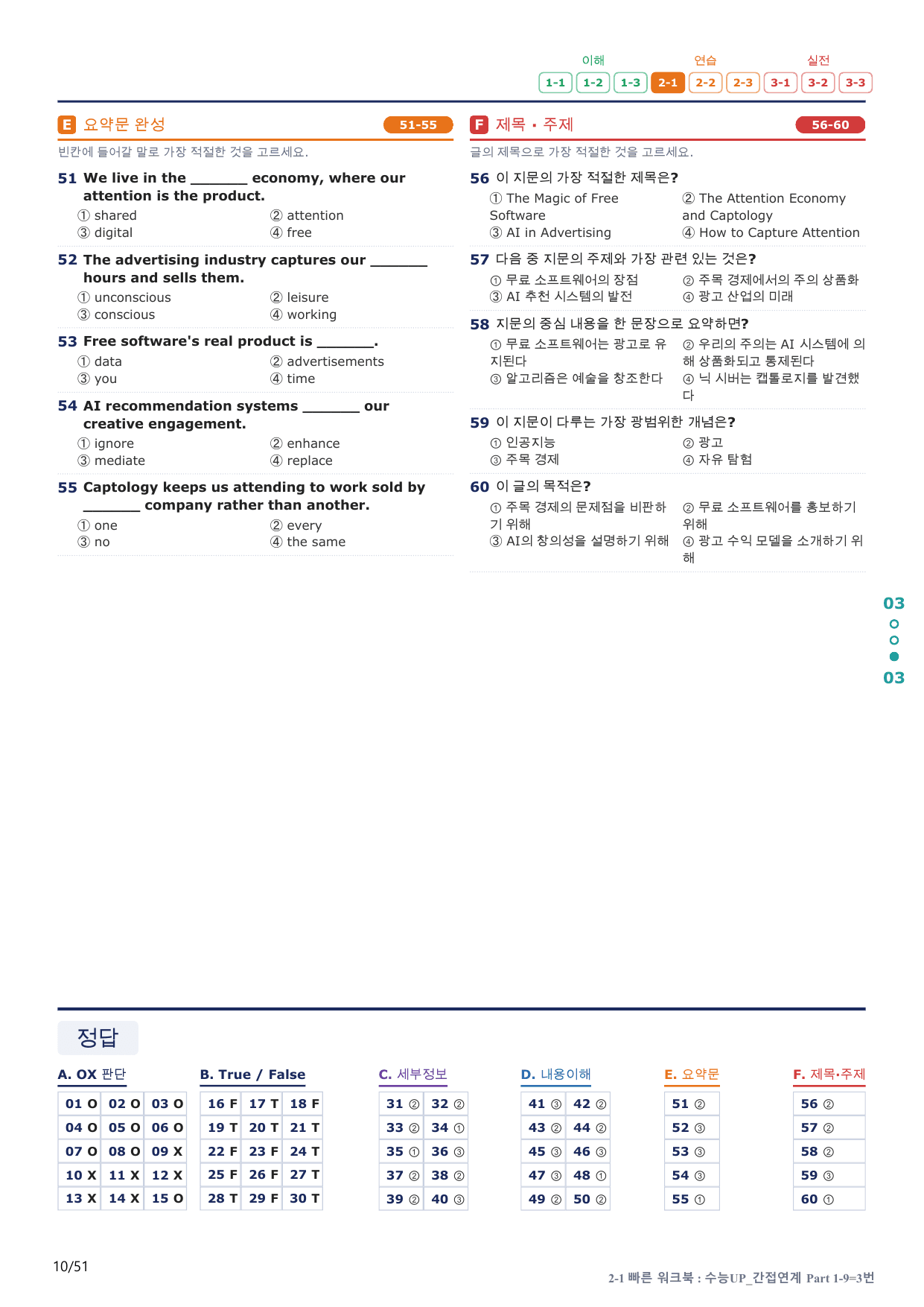 2-1번_수능 1Up_소재편_P 1-9_10지문(보너스 자료)_preview_undefined