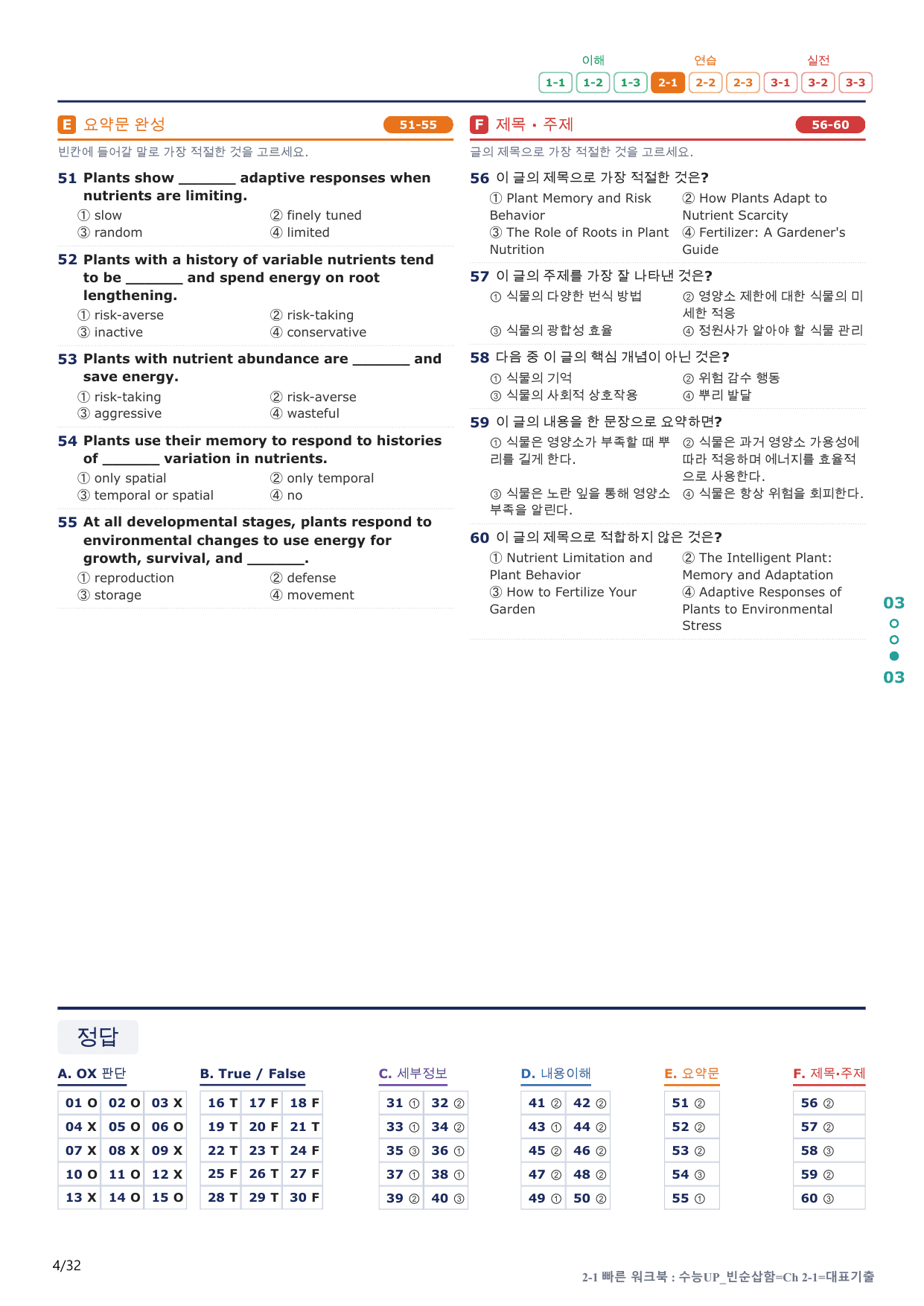 2-1번_수능 1Up_빈순삽함_Ch 2-1_6지문(보너스 자료)_preview_undefined