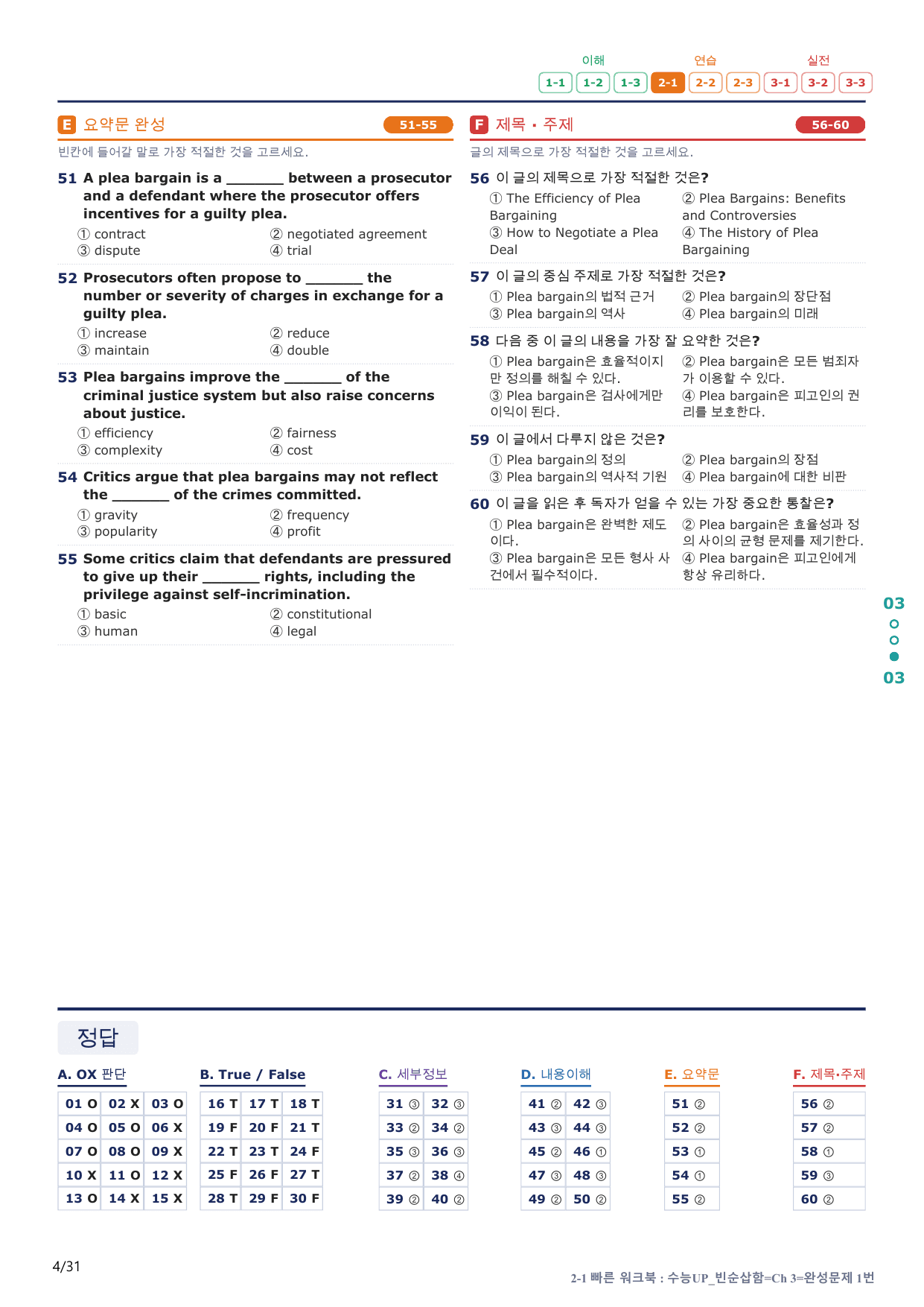 2-1번_수능 1Up_빈순삽함_Ch 3 완성_6지문(보너스 자료)_preview_undefined