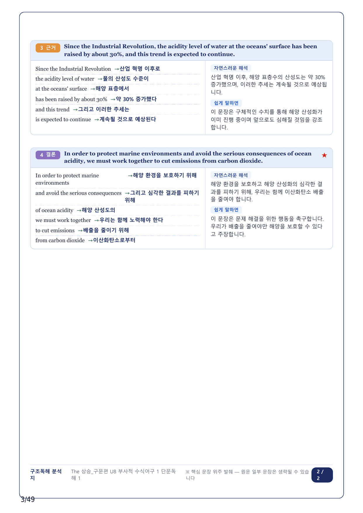 1-2번_The_상승_구문편_Unit 8_11지문(보너스 자료)_preview_undefined
