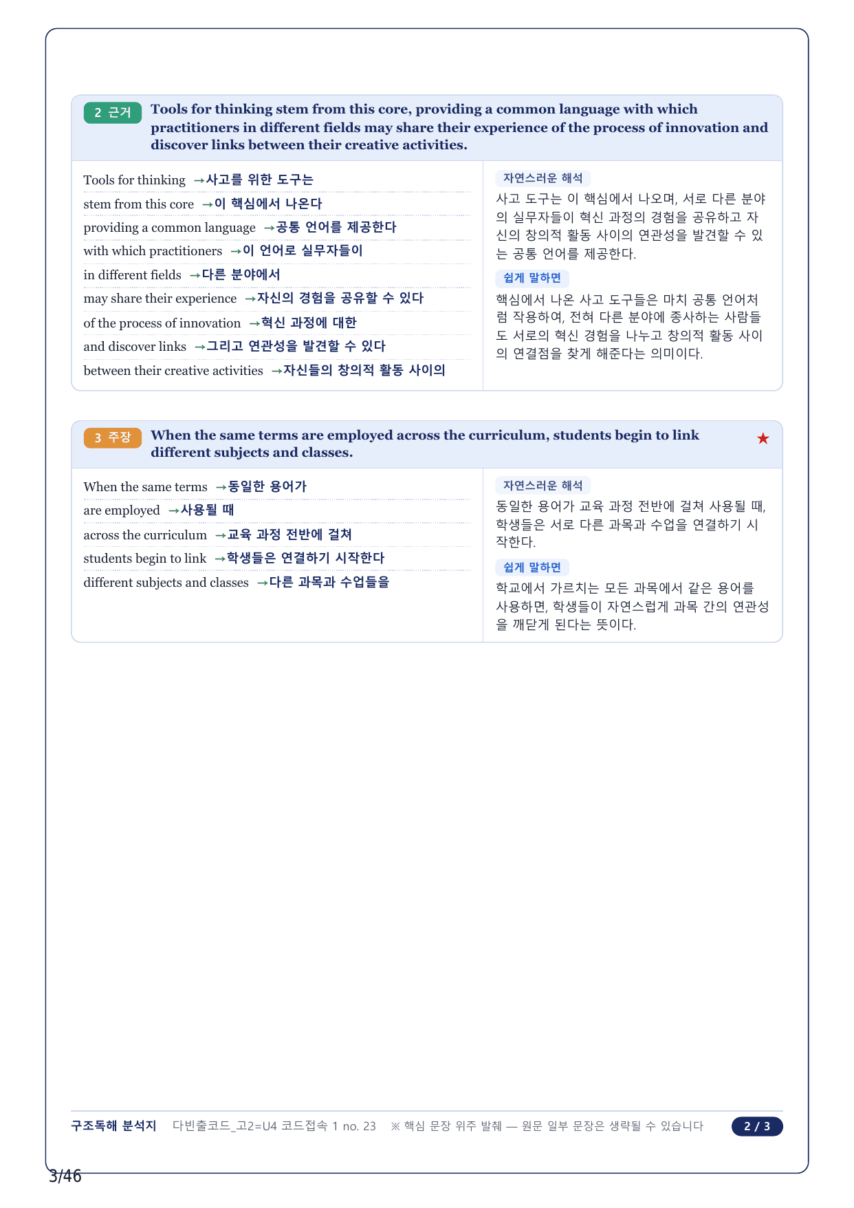 1-2번_다빈출코드_영어독해_고2_Unit 4_10지문_preview_undefined