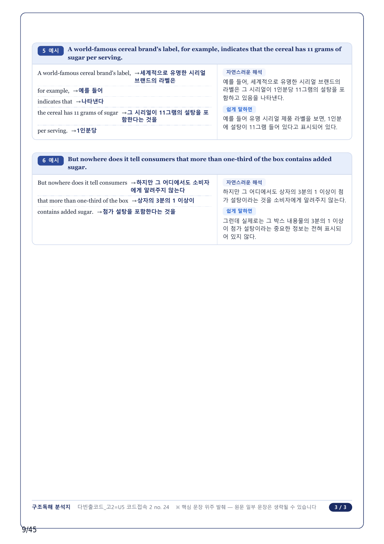 1-2번_다빈출코드_영어독해_고2_Unit 5_10지문_preview_undefined