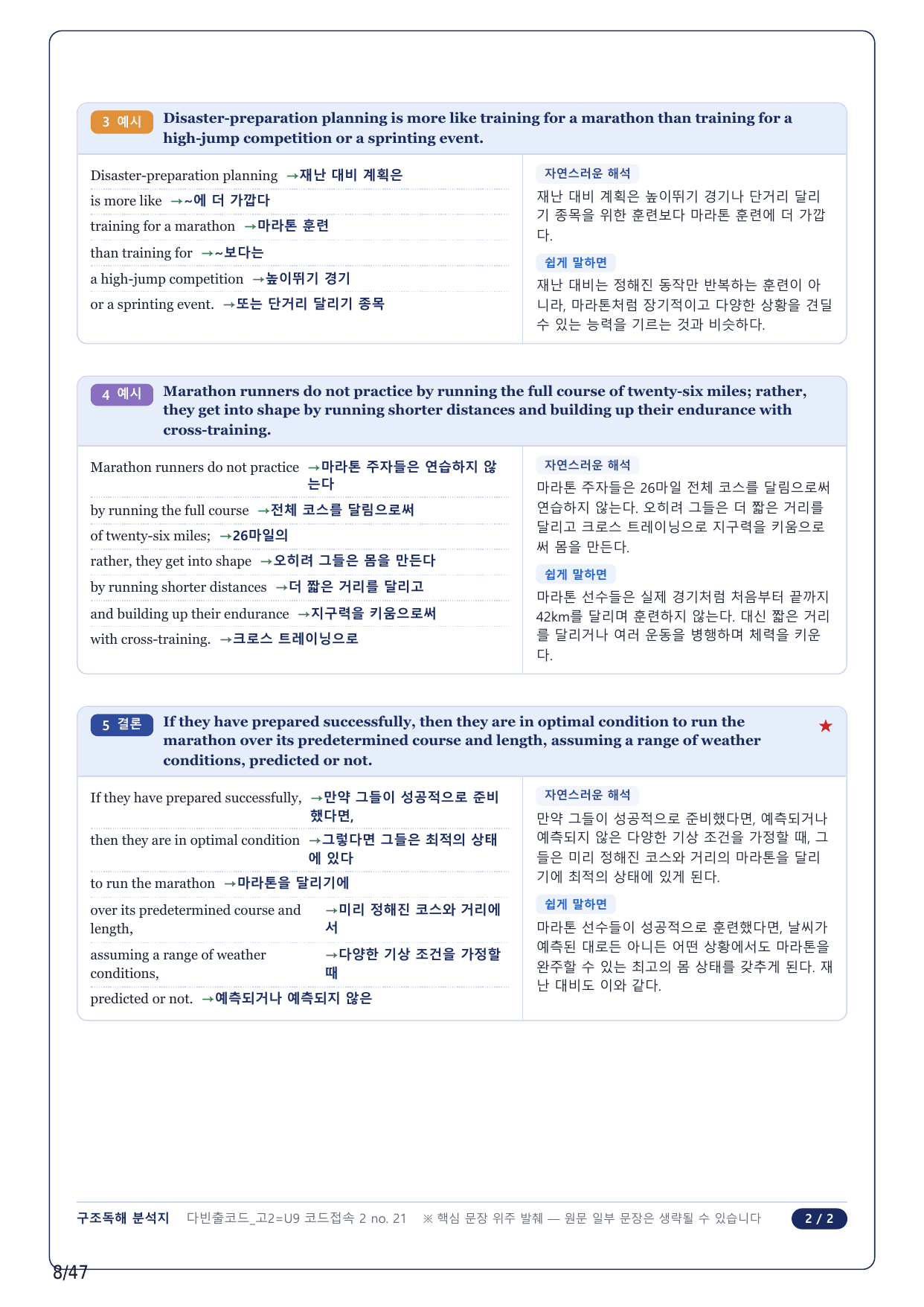 1-2번_다빈출코드_영어독해_고2_Unit 9_10지문_preview_undefined