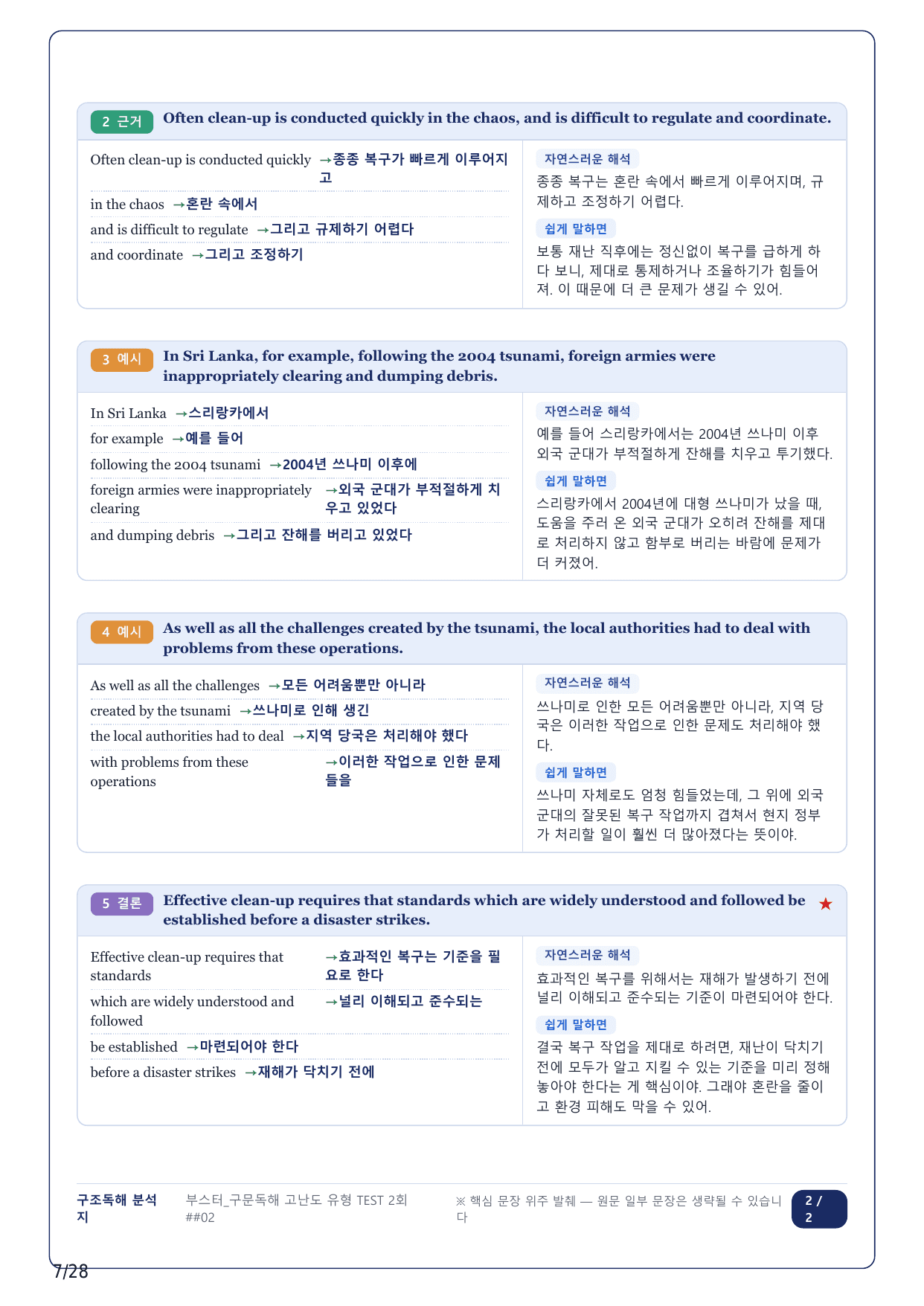1-2번_부스터_구문독해_TEST 2_6지문(보너스 자료)_preview_undefined