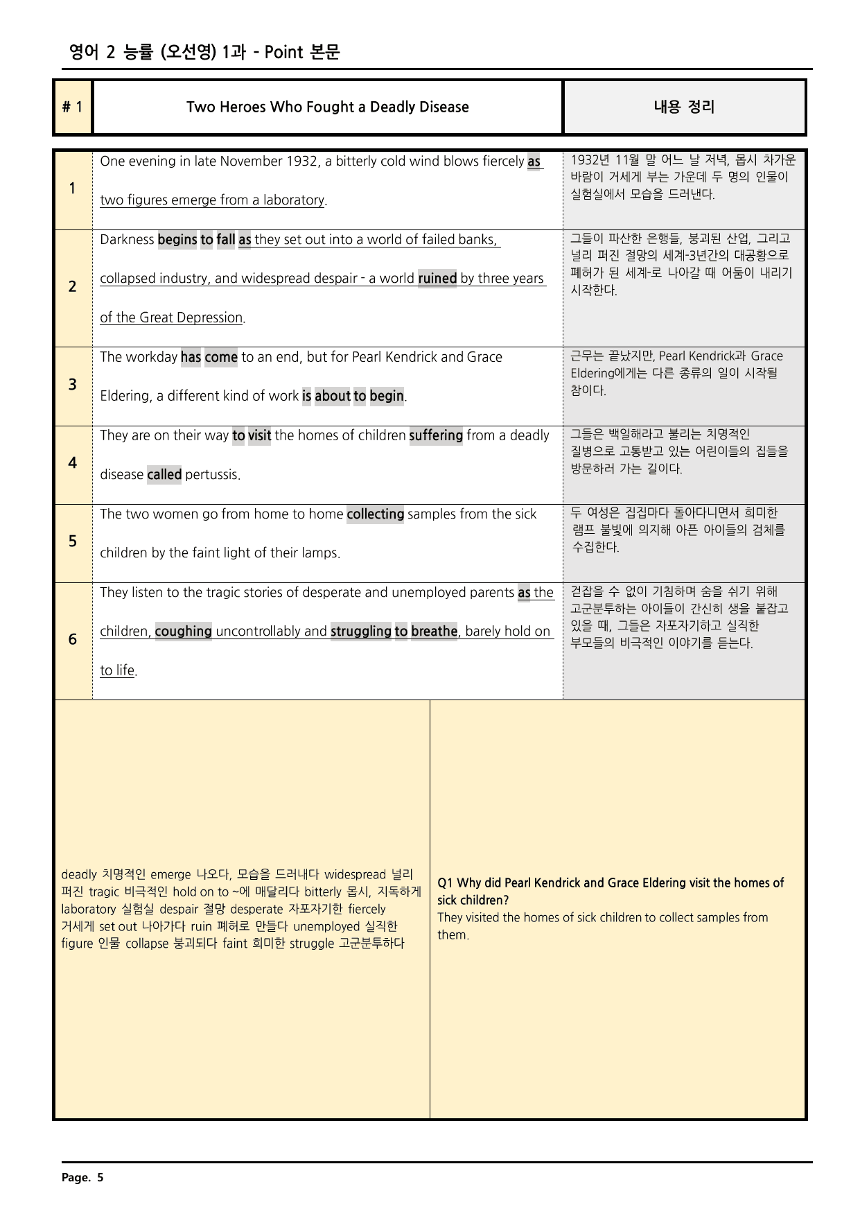 영어2 능률 (오선영) 1과 깔끔한 분석과 완벽한 테스트 (90페이지)_preview_undefined