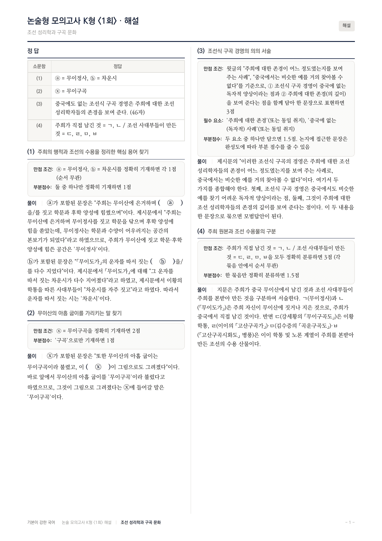 2027 국민대 약술형 독서 인문 실전편 1회(13지문)_preview_undefined