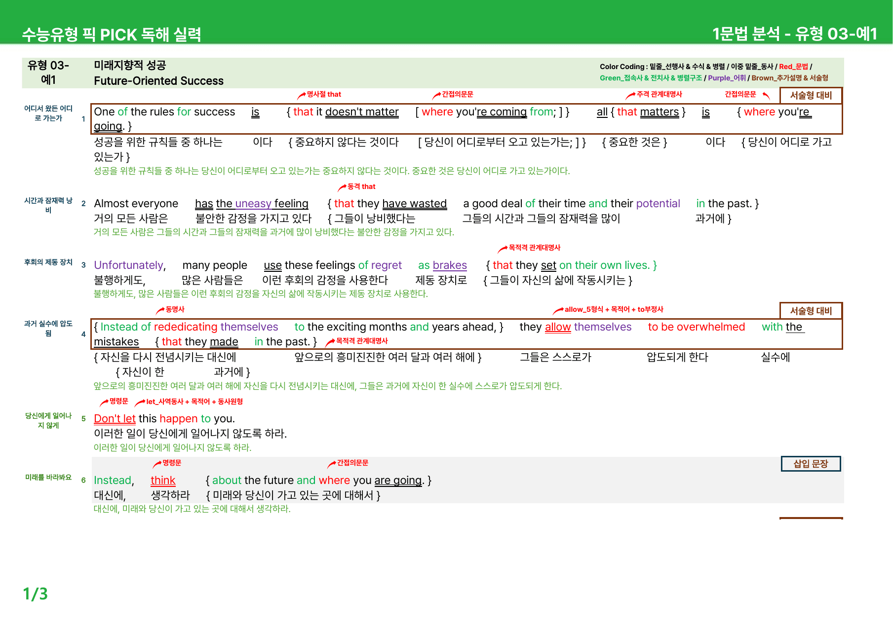 수능유형 픽 PICK 독해 실력 (2023) - 유형 3-4 본문분석_preview_undefined