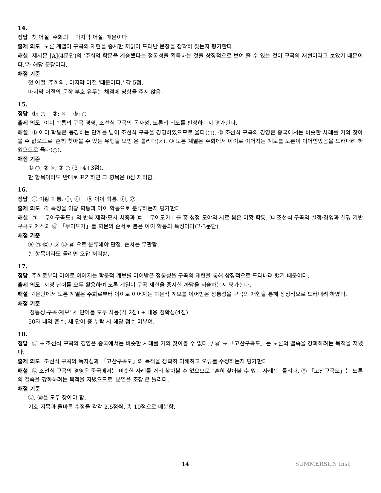 2027 수특 독서 2부 인문예술 13강 약술형논술 가천/국민/서경 등_preview_undefined