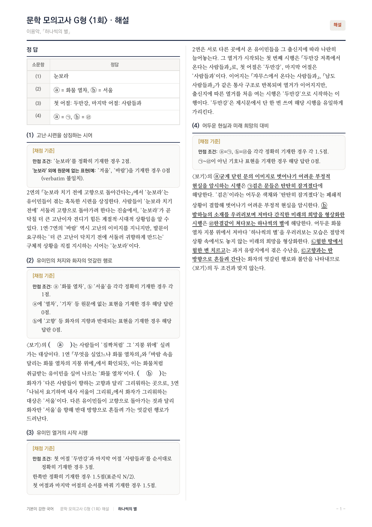 2027 가천대 약술형 논술 대비 문학 개념학습 1회(6지문)_preview_undefined