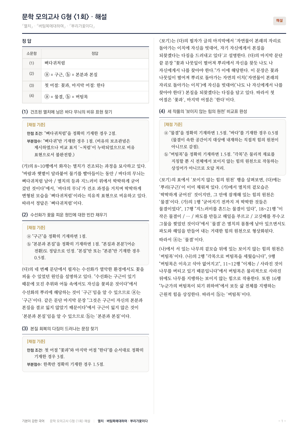 2027 가천대 약술형 논술 대비 문학 적용학습 1회(53지문)_preview_undefined