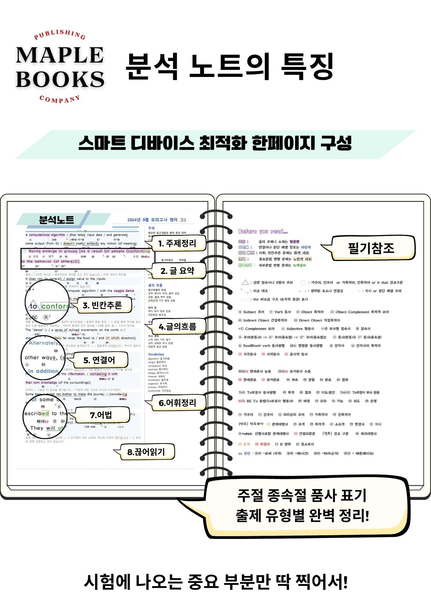 영어2 능률 NE 오선영 분석노트 2강 2과 by 메이플북스 22년 개정_promotion