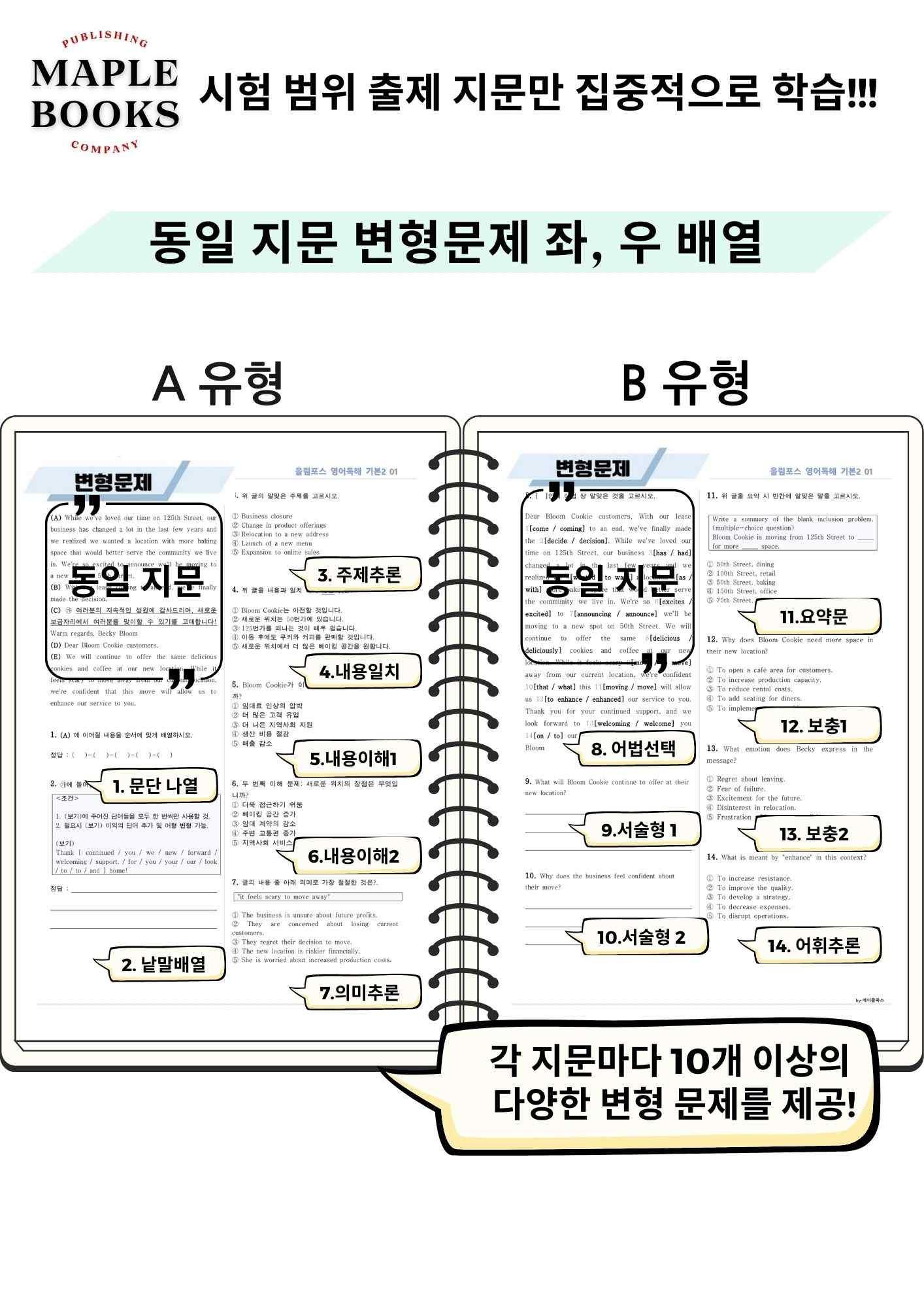 영어2 천재 강상구 분석노트 2강 2과 by 메이플북스 22년 개정_promotion