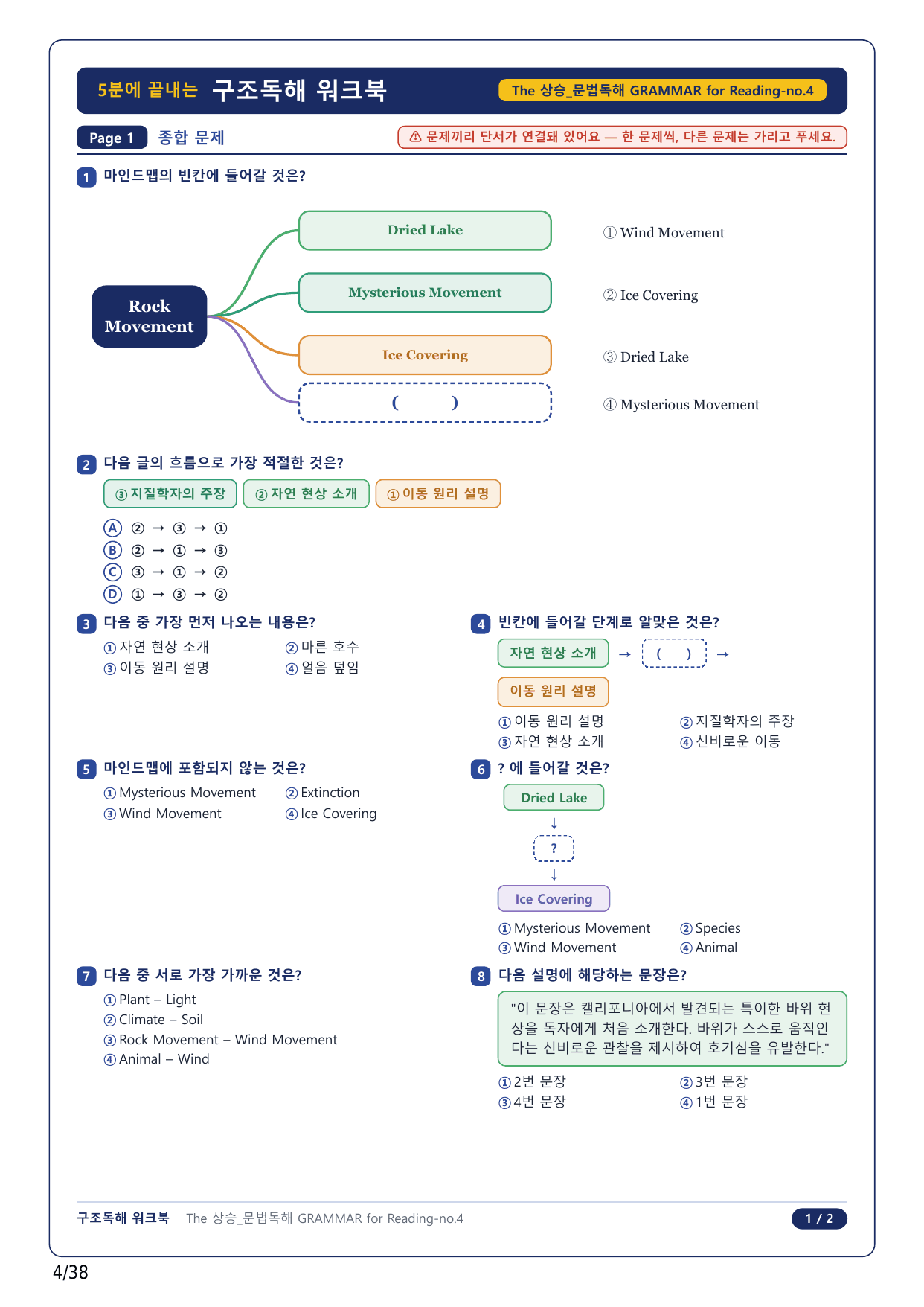 1-2번_The 상승 문법독해편_U9_9지문_preview_undefined
