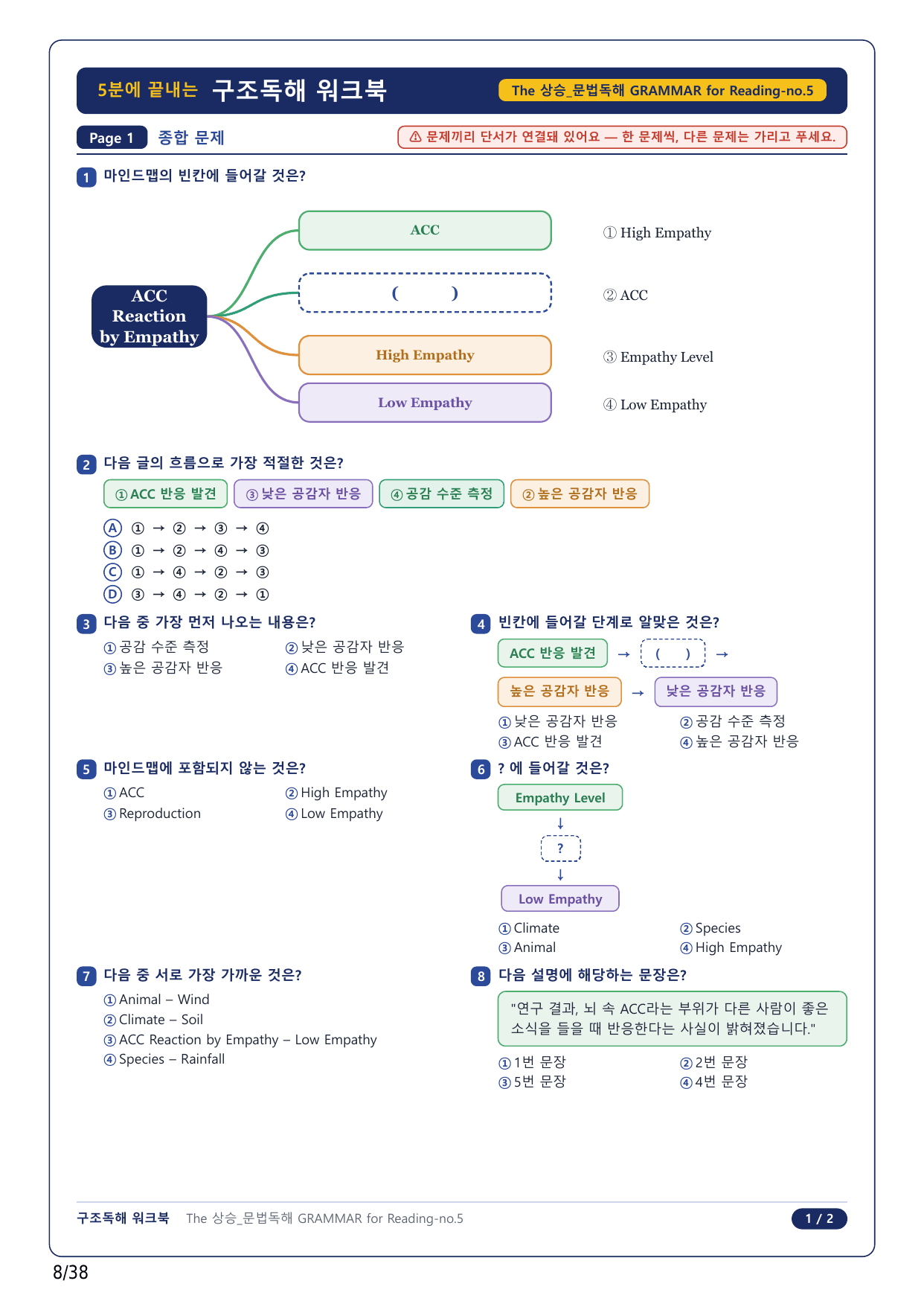 1-2번_The 상승 문법독해편_U9_9지문_preview_undefined