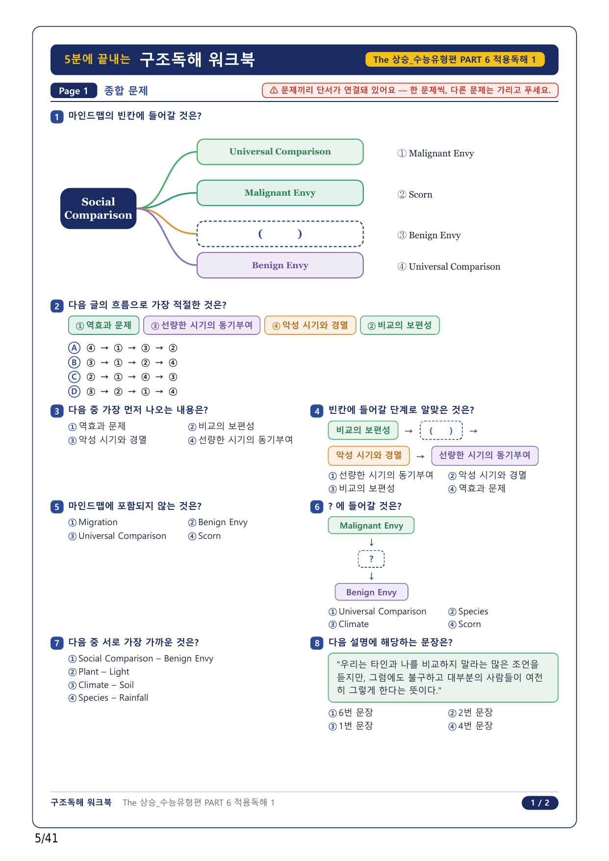 1-2번_The 상승 수능유형편_Part 6_8지문_preview_undefined