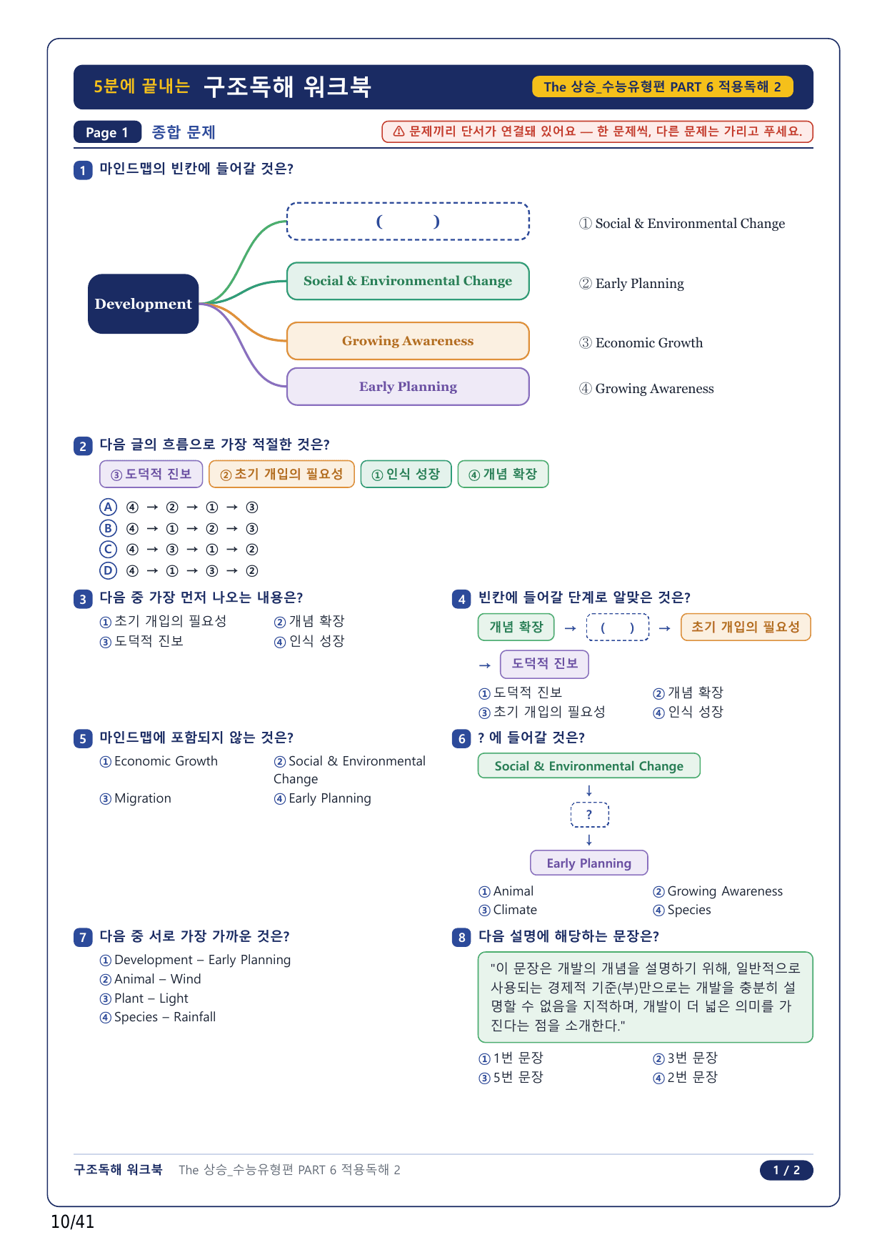 1-2번_The 상승 수능유형편_Part 6_8지문_preview_undefined