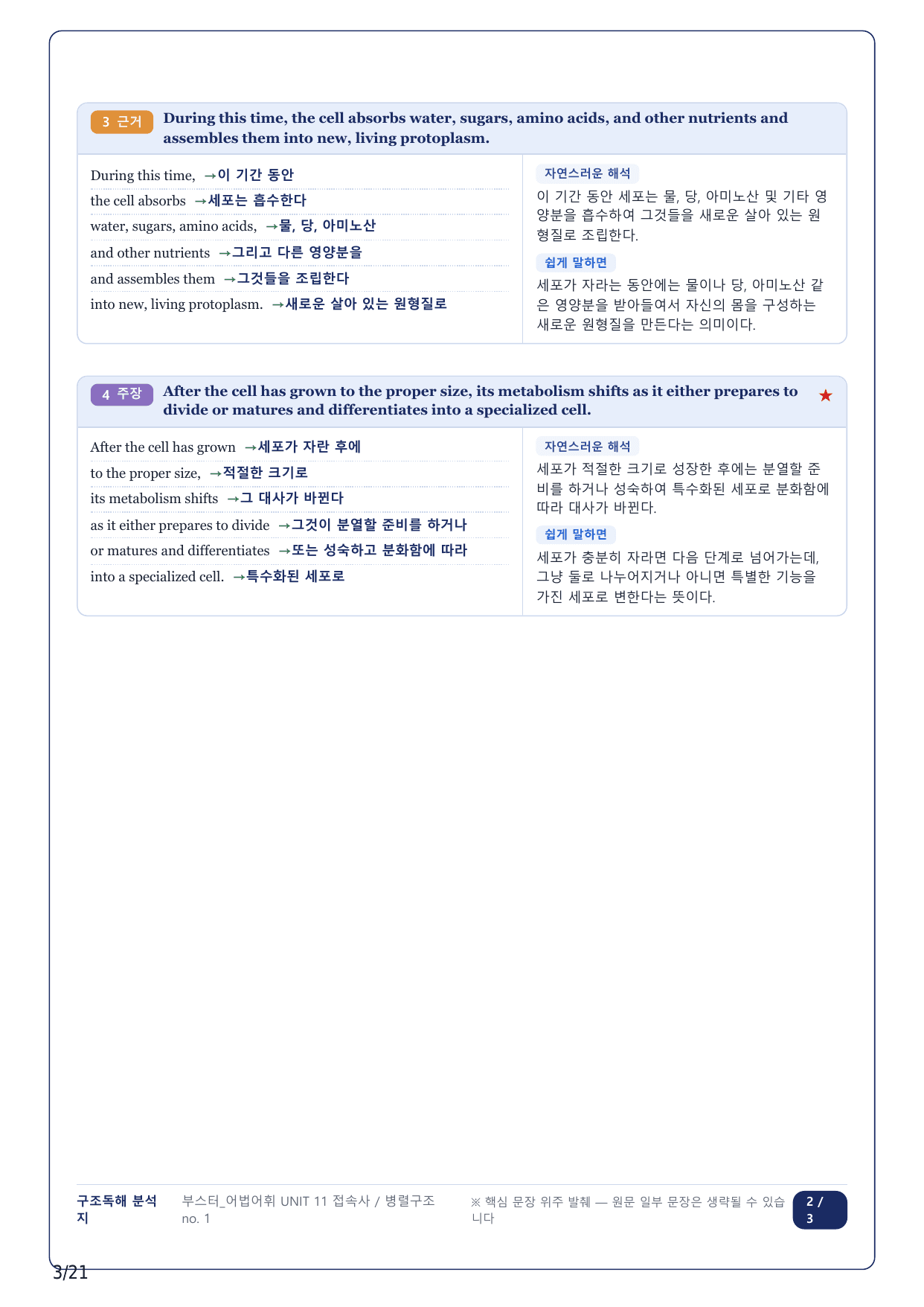 1-2번_부스터 어법어휘_Unit 11_4지문_preview_undefined