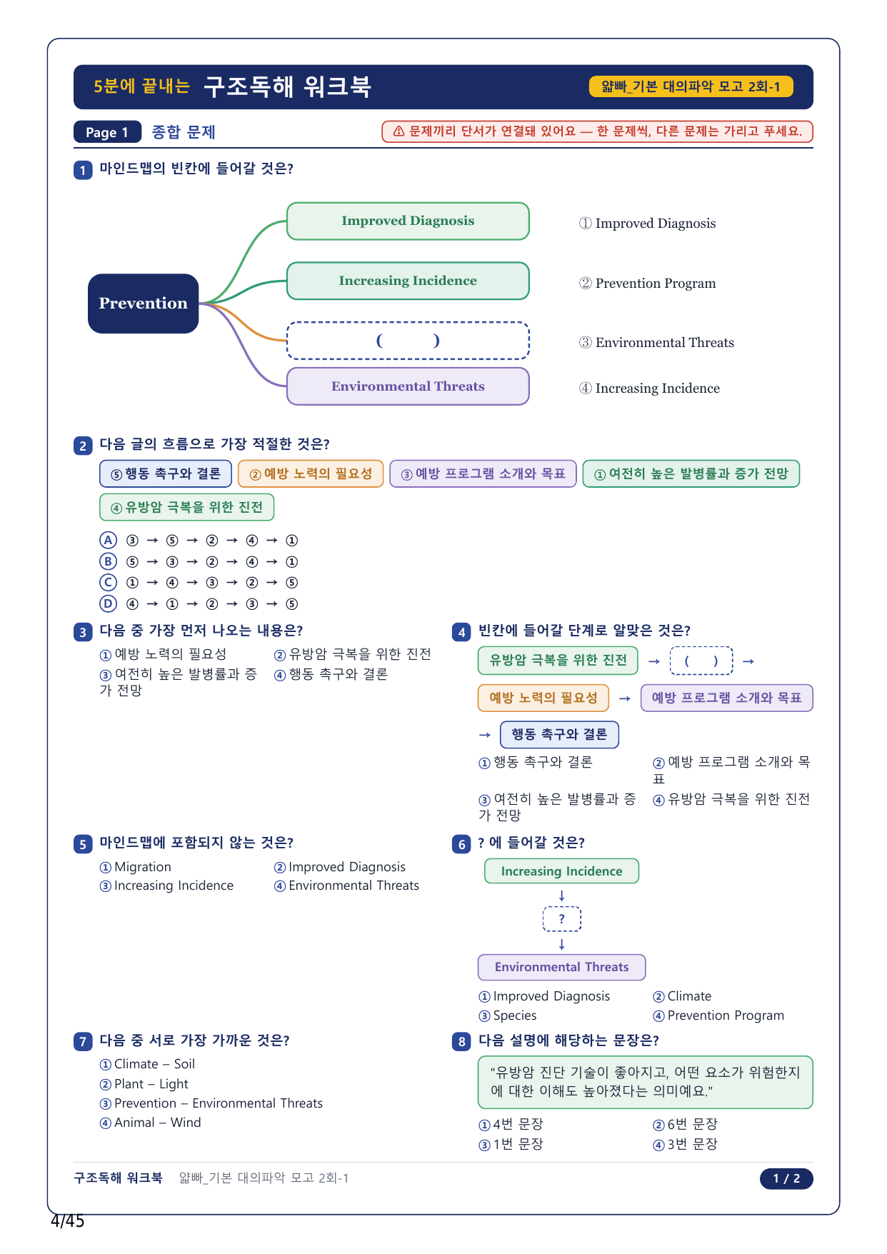 1-2번_얇빠독해 기본 미니모고 10+2회_대의파악 2회_10지문_preview_undefined