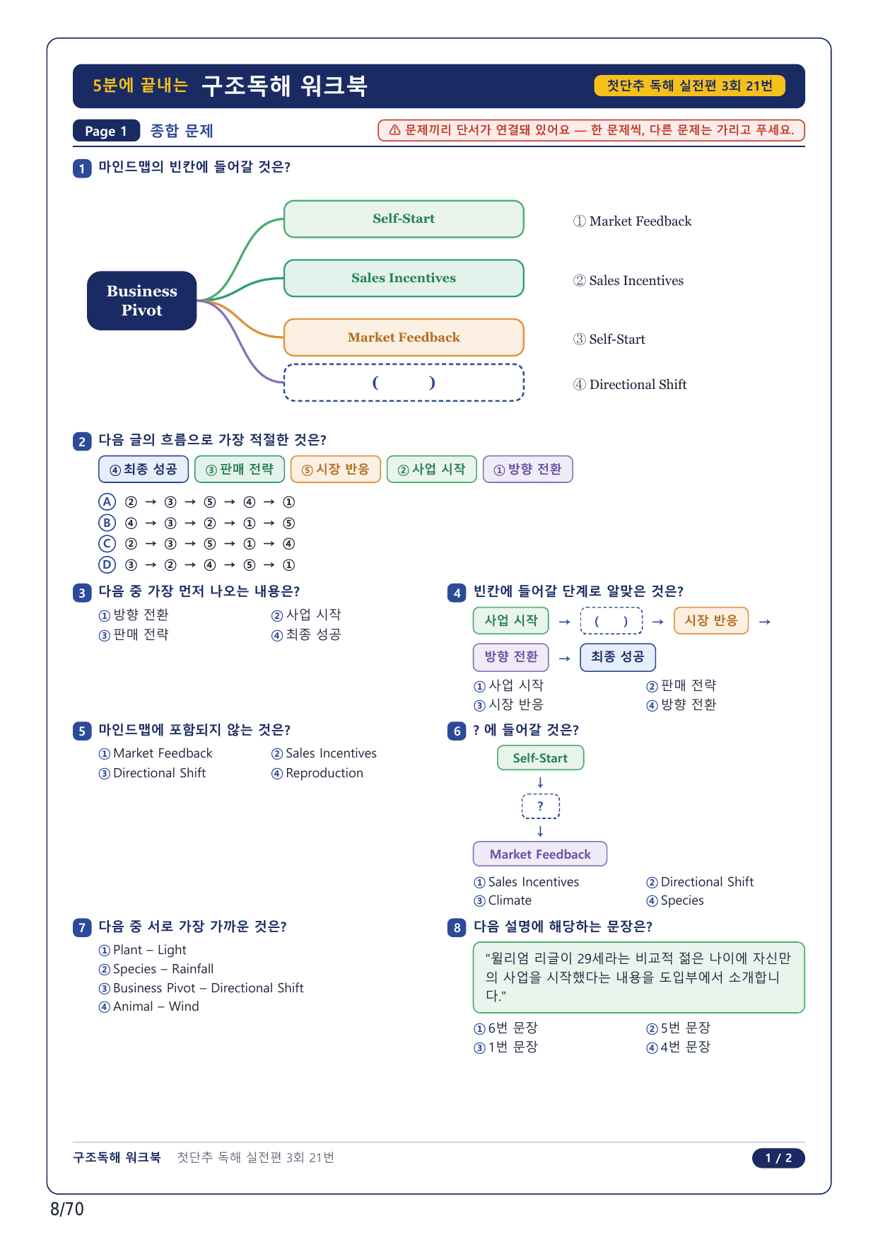 1-2번_첫단추 독해 실전편_실전 3회_16지문_preview_undefined