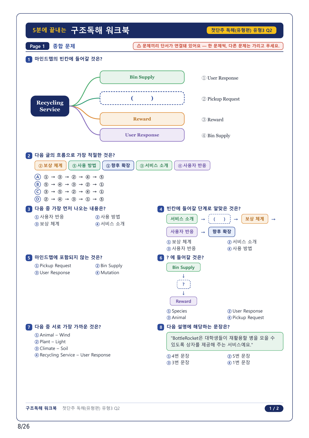 1-2번_첫단추 독해 유형편_유형 03_6지문_preview_undefined