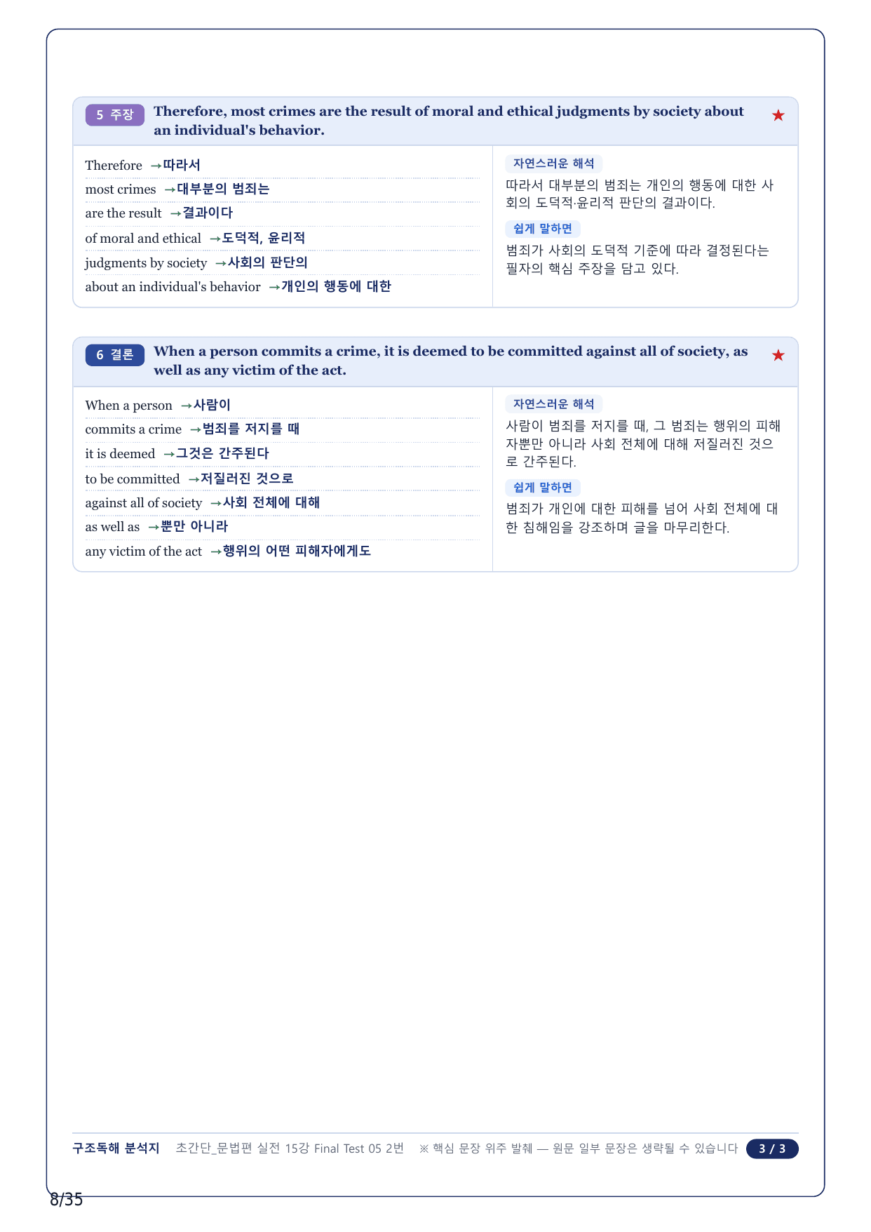 1-2번_초간단 문법편 실전_Final Test 5_8지문_preview_undefined
