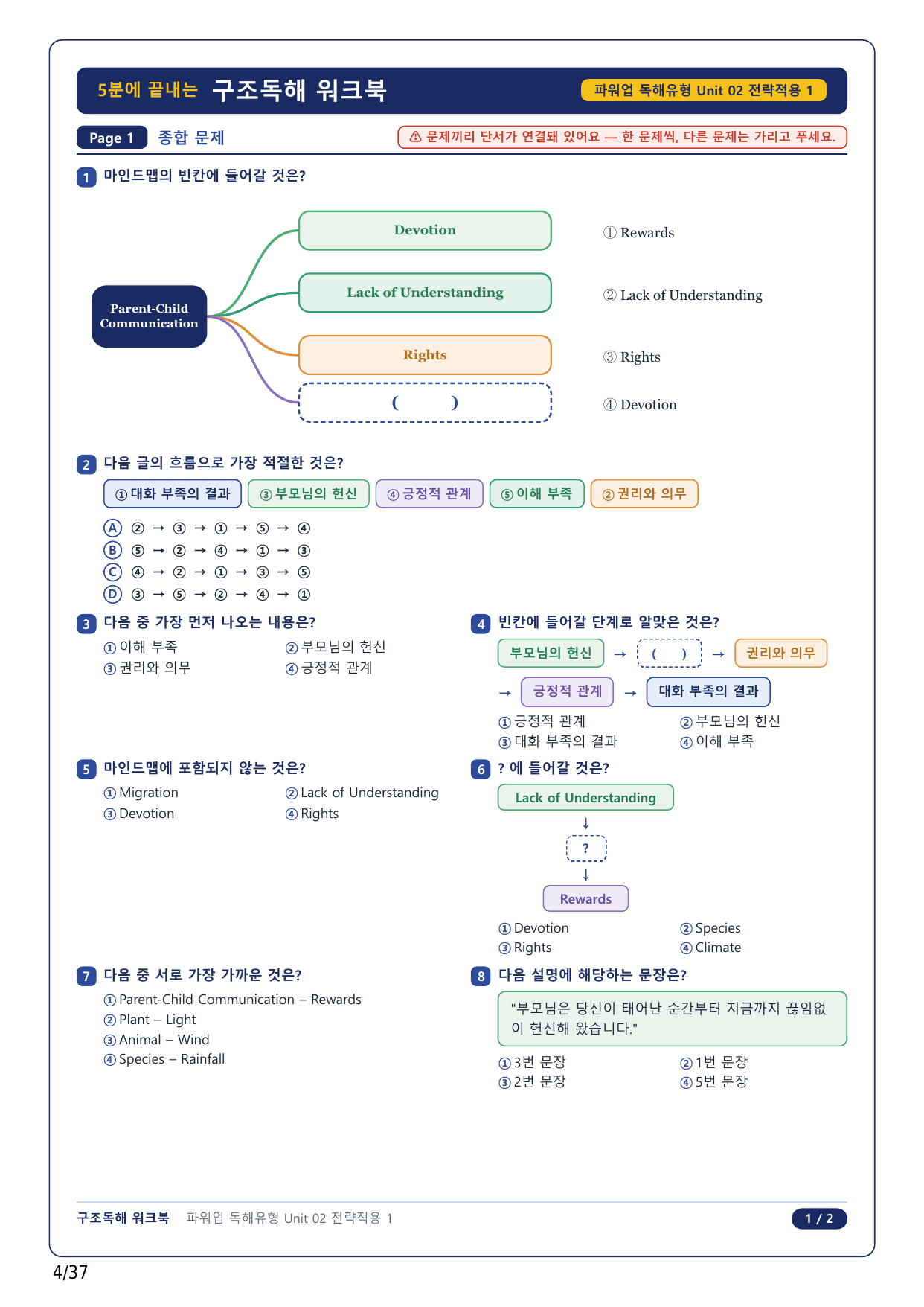 1-2번_파워업 독해 유형편_U2_8지문_preview_undefined
