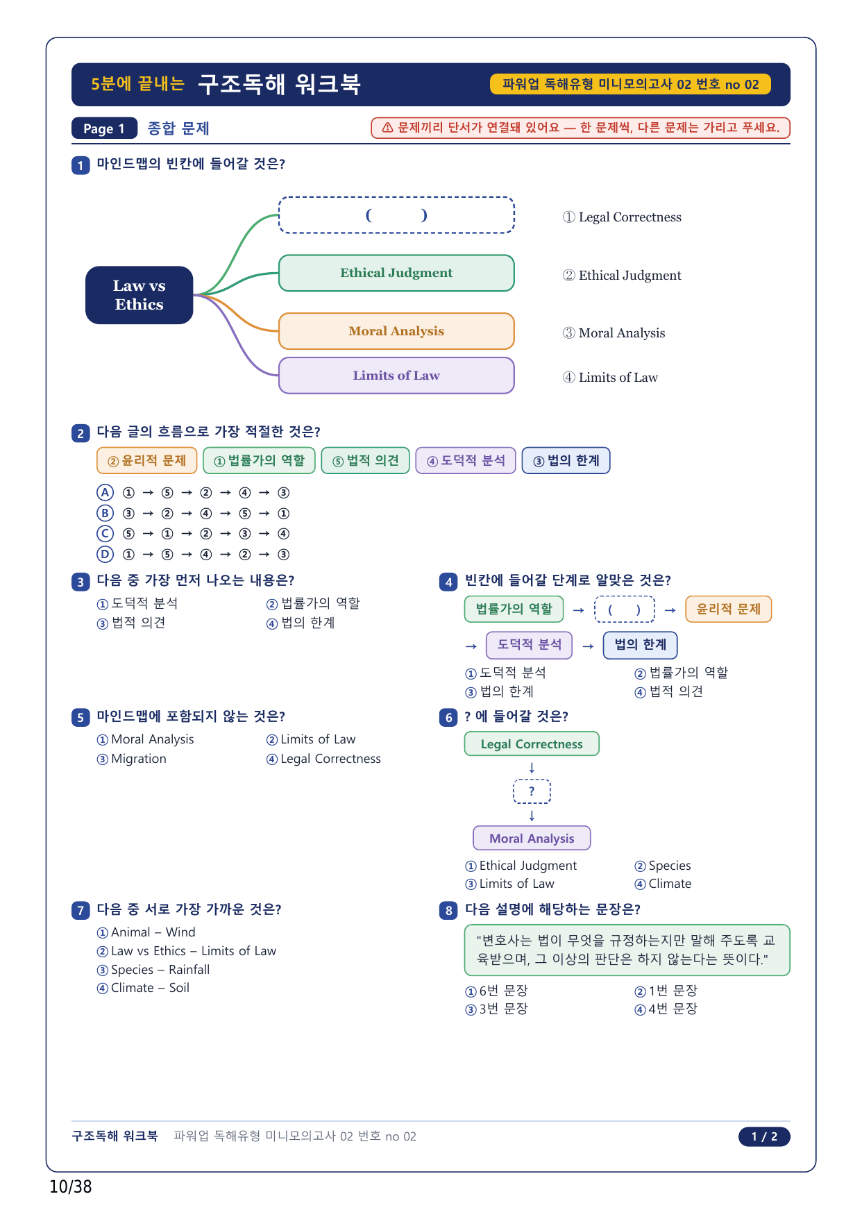 1-2번_파워업 독해 유형편_미니 모고 2_8지문_preview_undefined